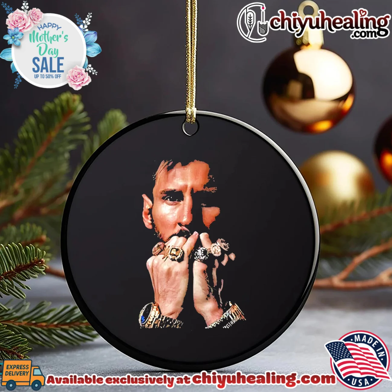 Lionel Messi Inter Miami CF Rings Portrait shirt & hoodie Lionel Messi Inter Miami CF Rings Portrait shirt & hoodie