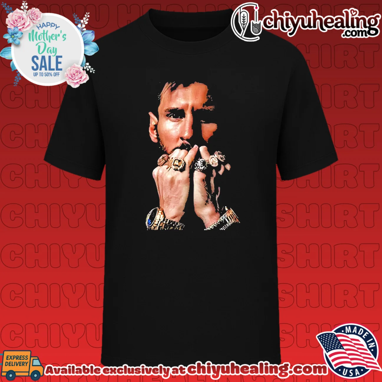 Lionel Messi Inter Miami CF Rings Portrait shirt & hoodie