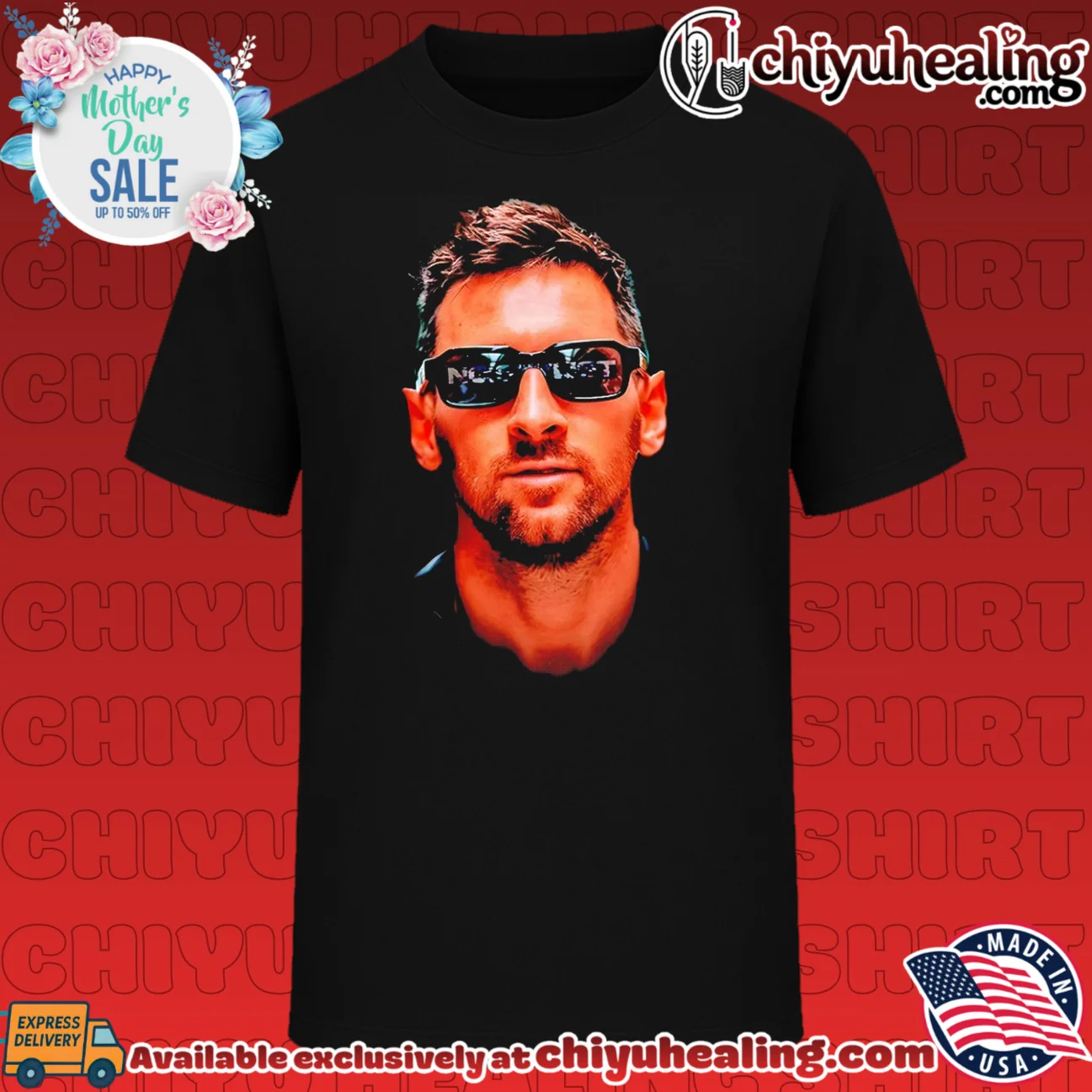 Lionel Messi Inter Miami Sunglasses Portrait shirt & hoodie