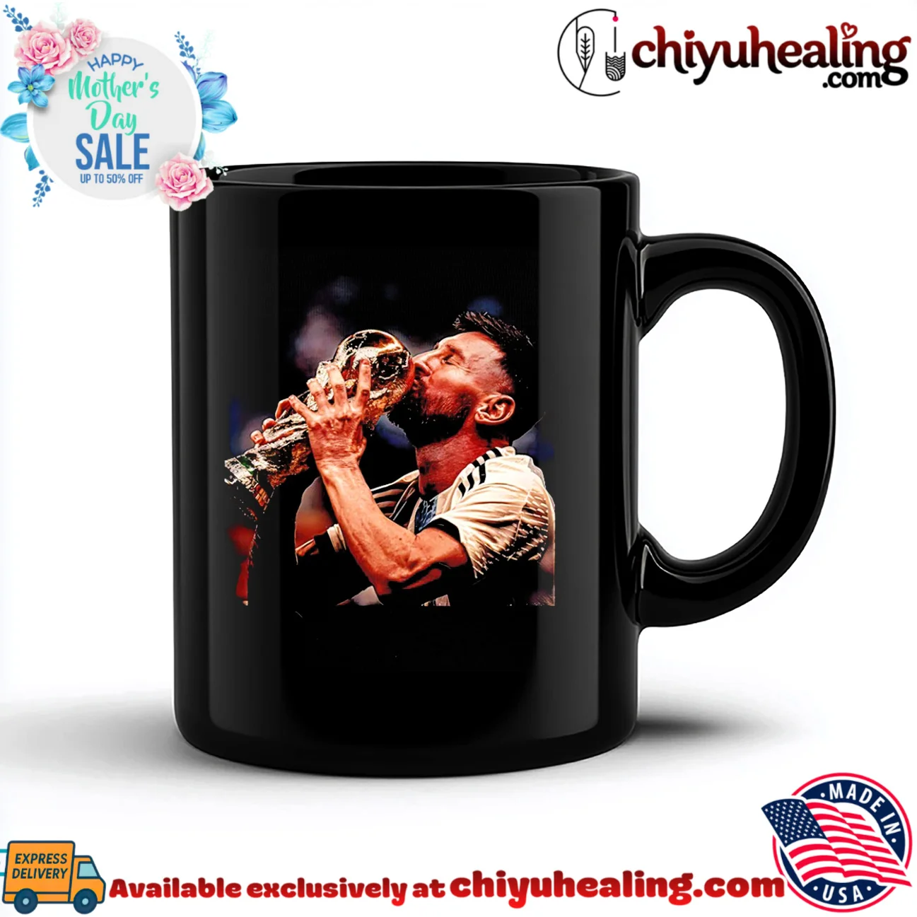 Lionel Messi Kissing the FIFA World Cup Trophy Argentina shirt & hoodie Lionel Messi Kissing the FIFA World Cup Trophy Argentina shirt & hoodie