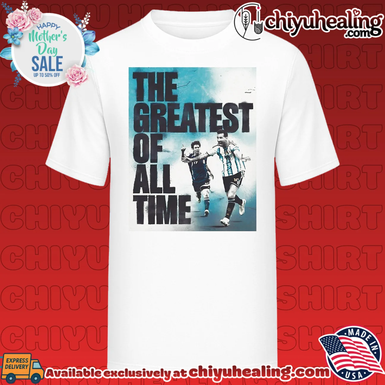 Lionel Messi The Greatest of All Time Argentina National Team shirt & hoodie