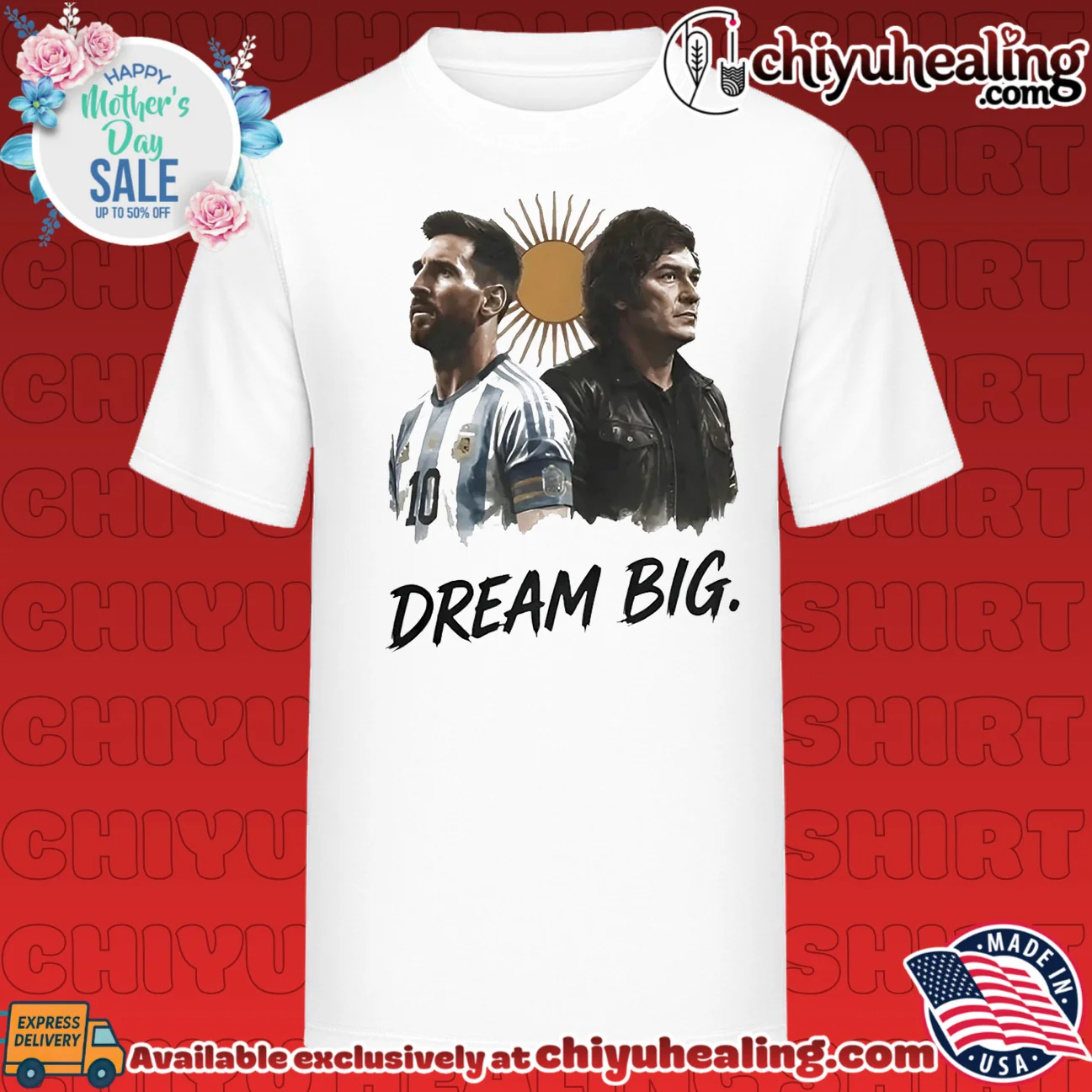 Lionel Messi x Javier Milei Dream Big