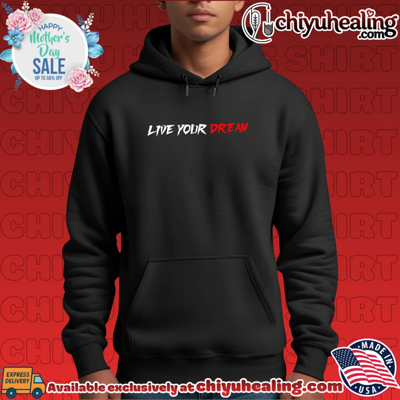 Live your dream official shirt & hoodie - Perfect Fan Gift Live your dream official shirt & hoodie - Perfect Fan Gift