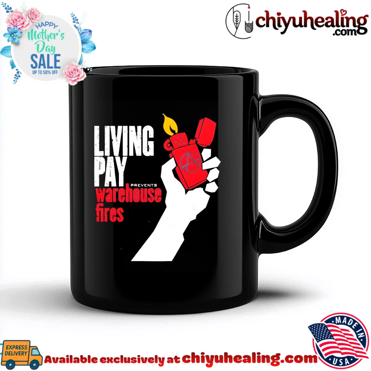 Living wages prevent warehouse fires shirt & hoodie Living wages prevent warehouse fires