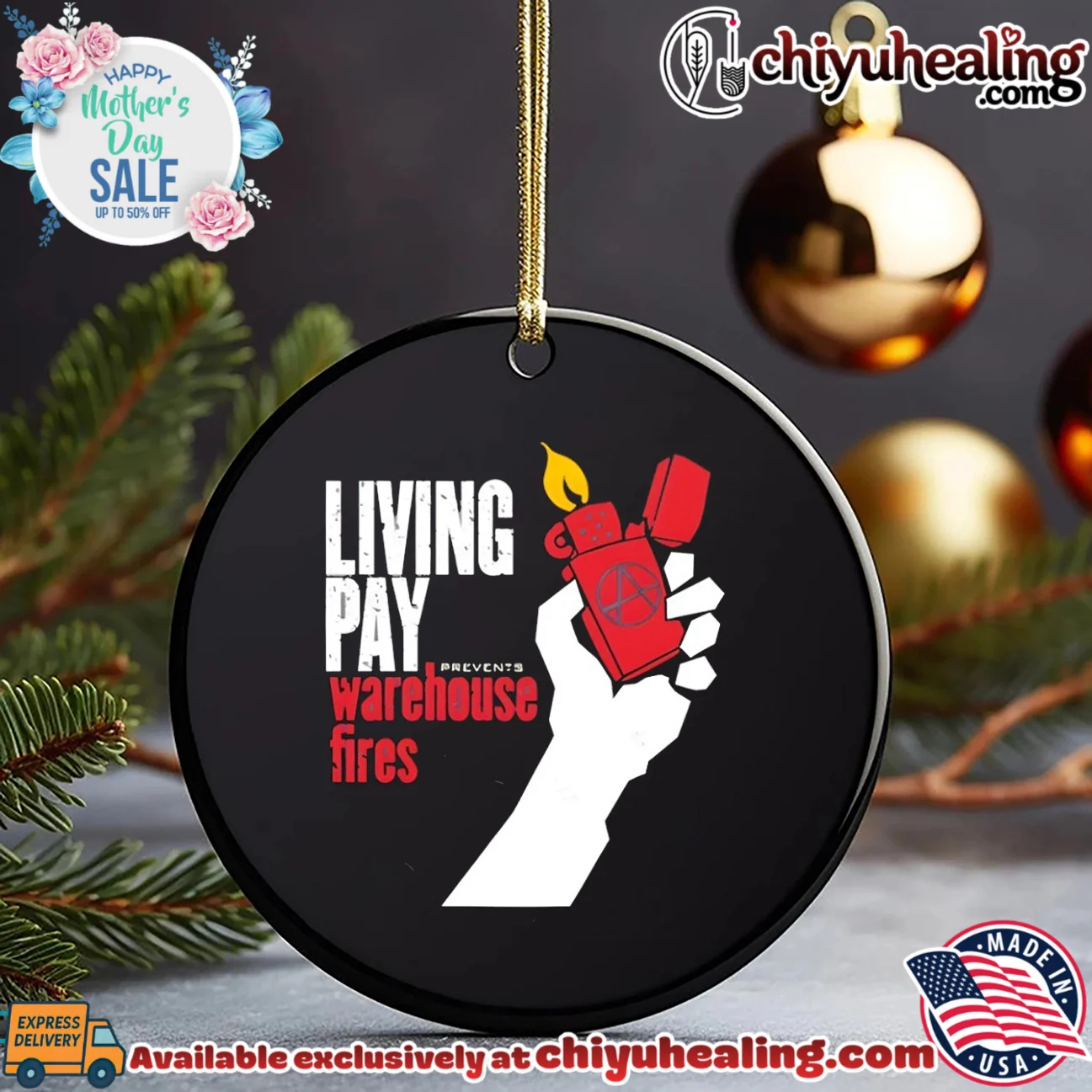 Living wages prevent warehouse fires shirt & hoodie Living wages prevent warehouse fires