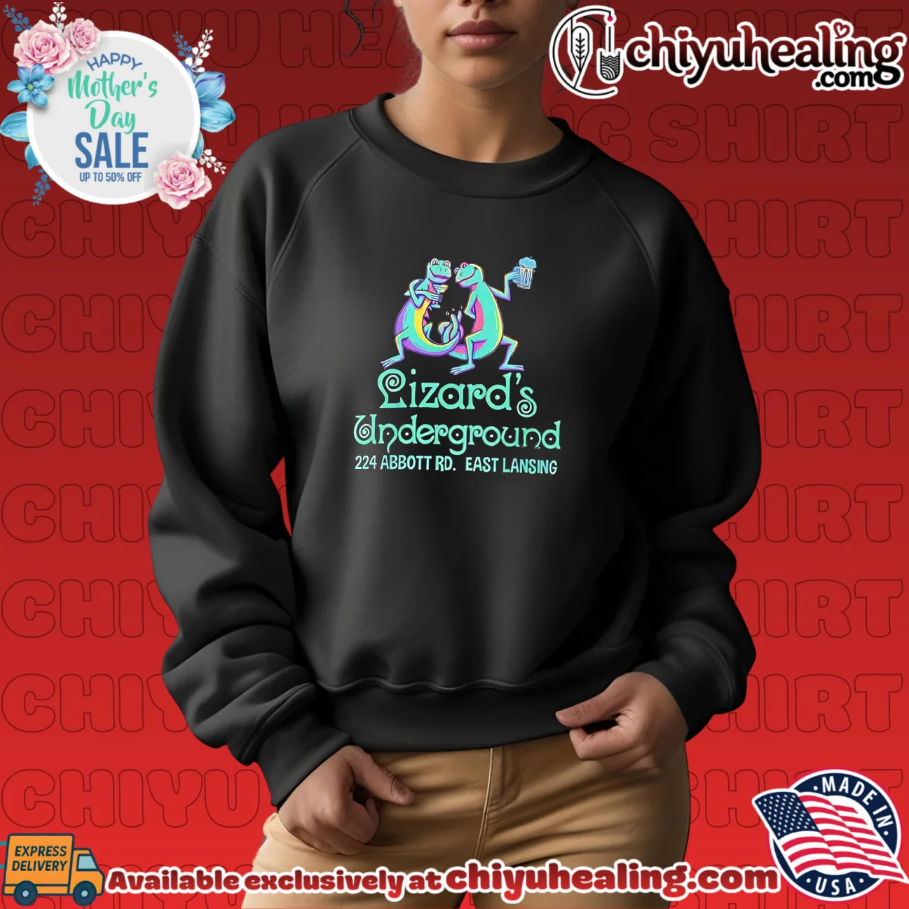 Lizard's underground 224 Abbott Rd East Landing graphic signature shirt & hoodie | Gift Idea 2026 Lizard's underground 224 Abbott Rd East Landing graphic