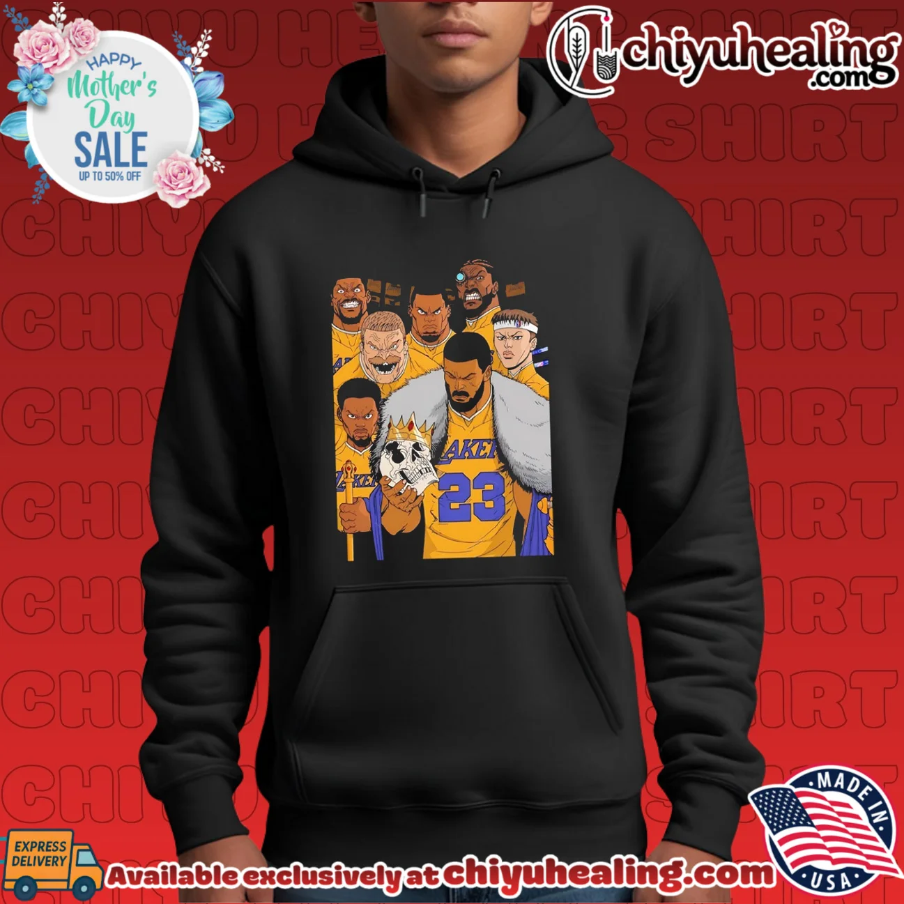 Los Angeles Lakers players stylized as Invincible bespoke shirt & hoodie - New Arrival Los Angeles Lakers players stylized as Invincible bespoke shirt & hoodie - New Arrival