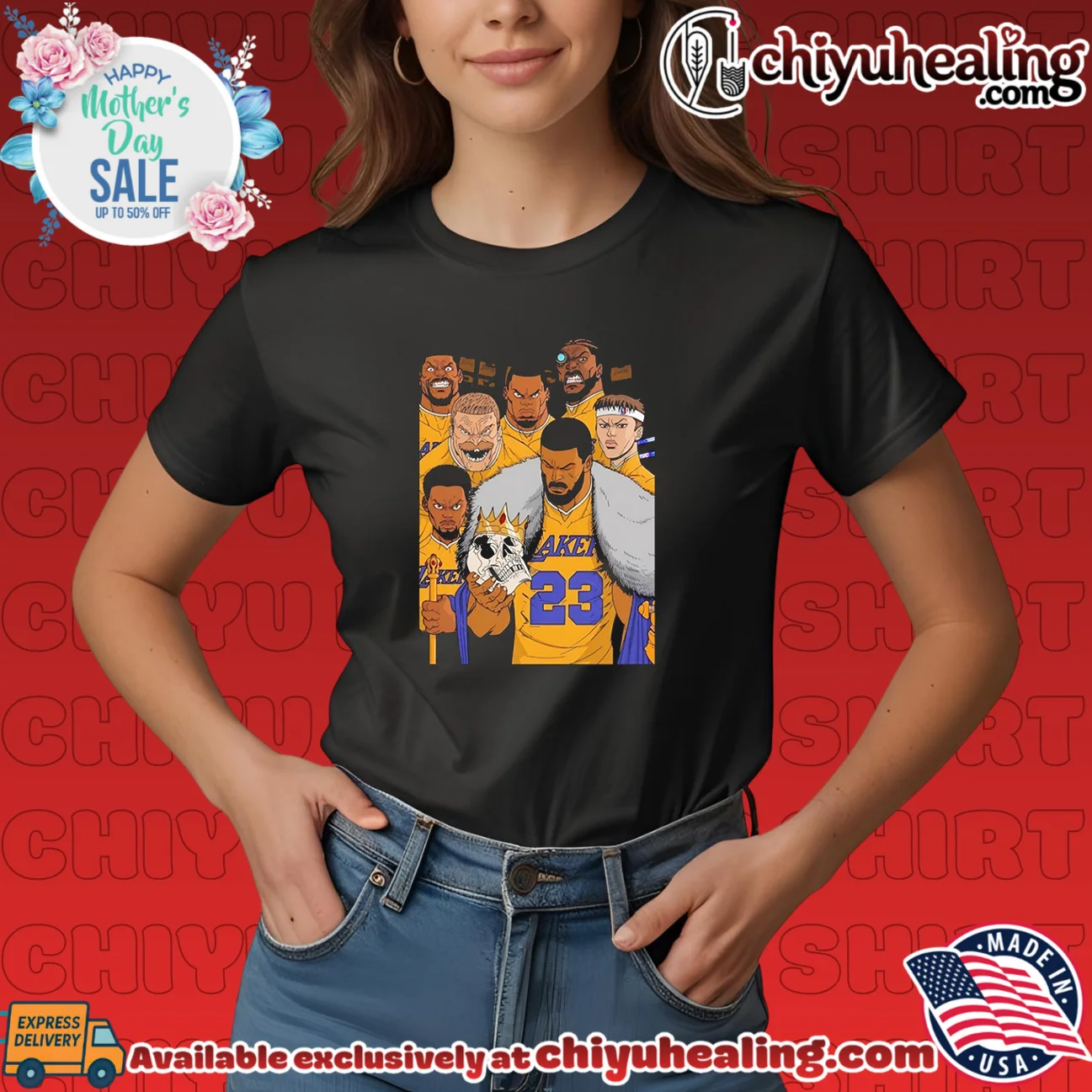Los Angeles Lakers players stylized as Invincible bespoke shirt & hoodie - New Arrival Los Angeles Lakers players stylized as Invincible