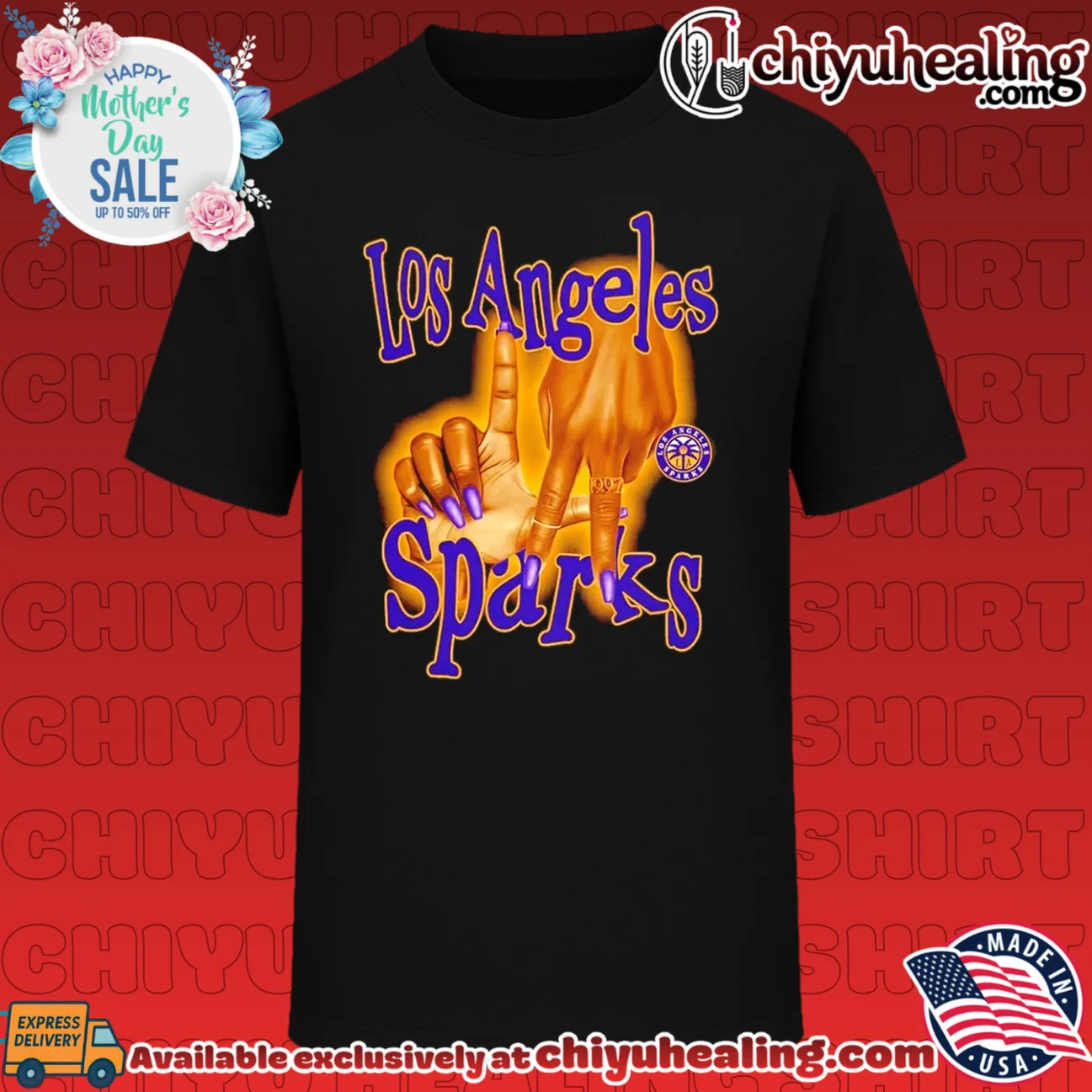 Los Angeles Sparks Playa Society WNBA Basketball