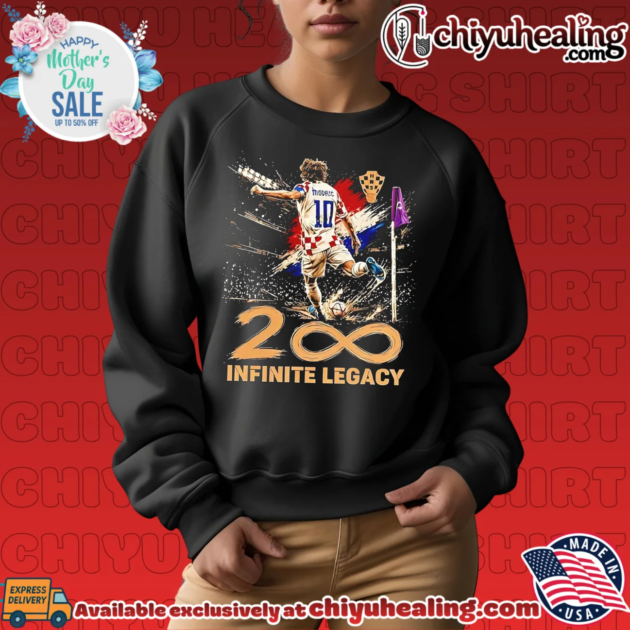 Luka Modric 200 Caps Croatia Infinite Legacy Black Graphic shirt & hoodie Luka Modric 200 Caps Croatia Infinite Legacy Black Graphic shirt & hoodie