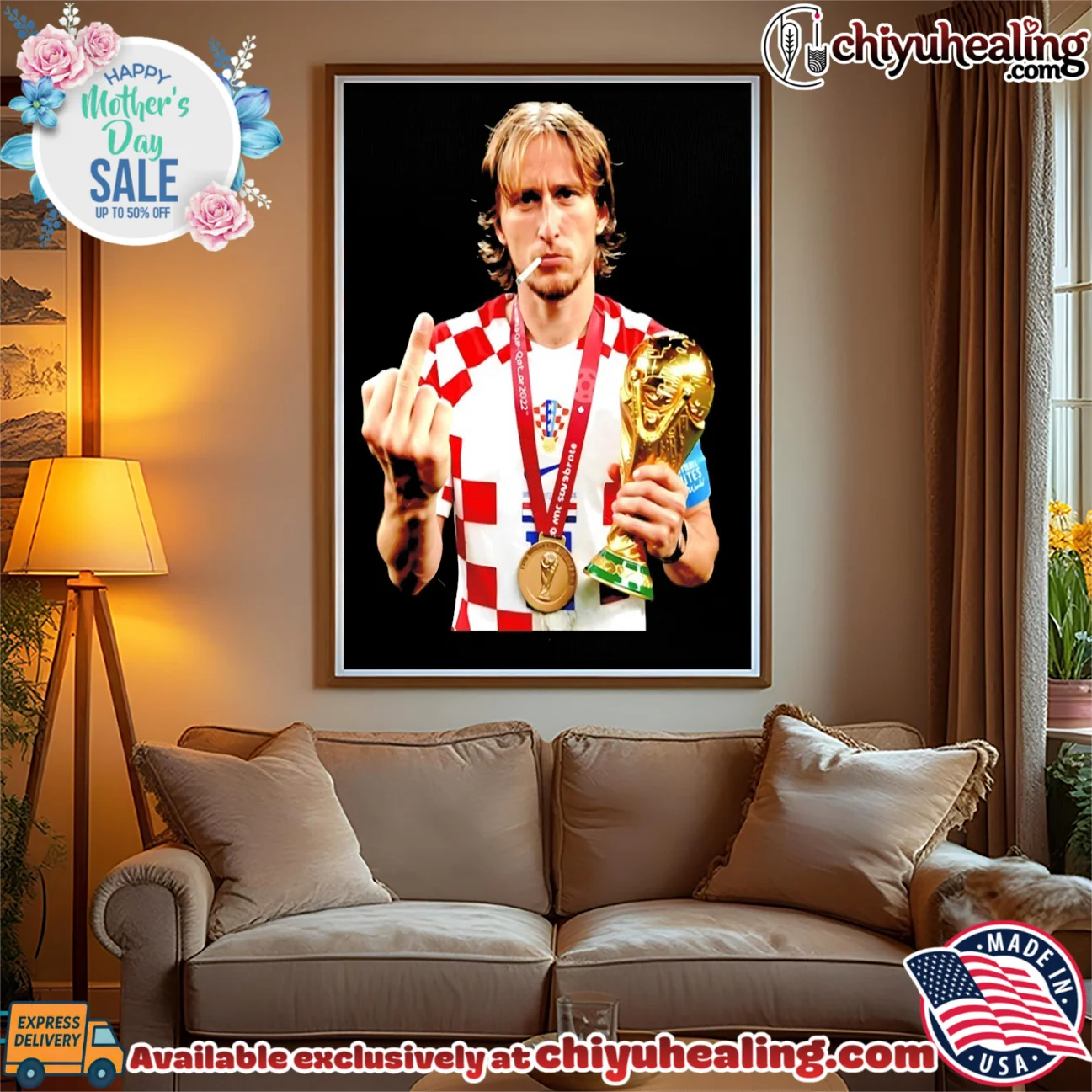 Luka Modrić Croatia World Cup Champion Soccer Legend Middle Finger shirt & hoodie Luka Modrić Croatia World Cup Champion Soccer Legend Middle Finger shirt & hoodie