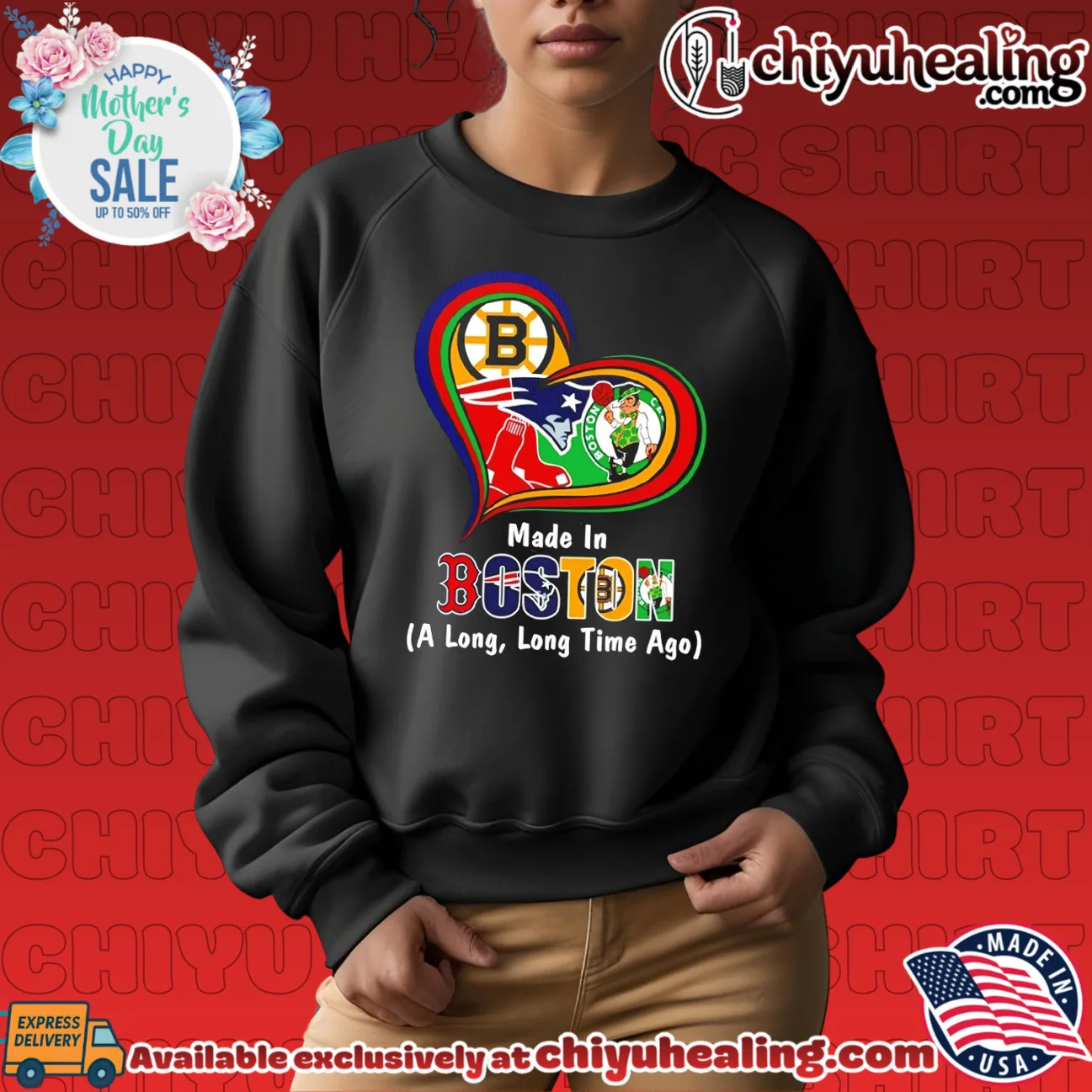 Made in Boston A Long Long Time Ago New England Patriots shirt & hoodie Made in Boston A Long Long Time Ago New England Patriots shirt & hoodie