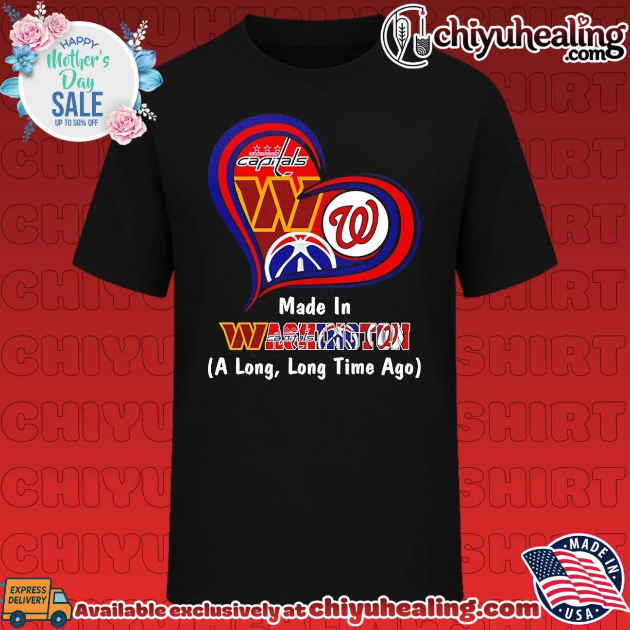 Made in Washington A Long Long Time Ago shirt & hoodie