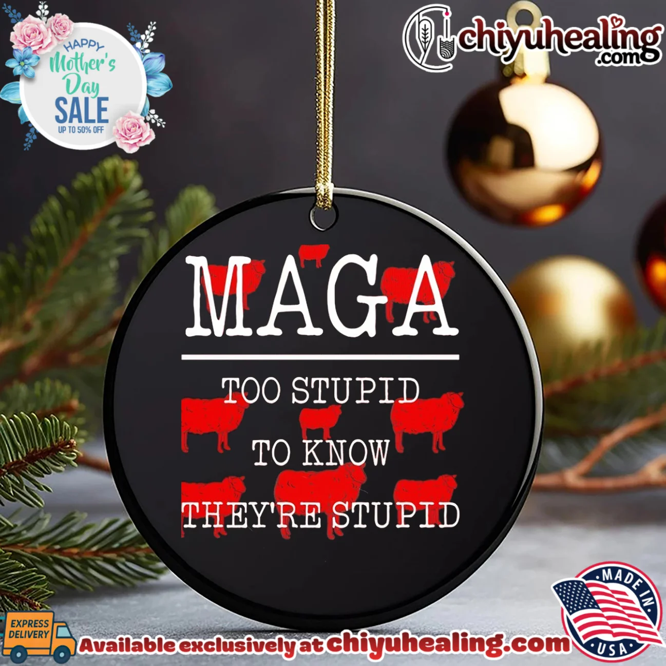 MAGA too stupid to know they're stupid shirt & hoodie MAGA too stupid to know they're stupid