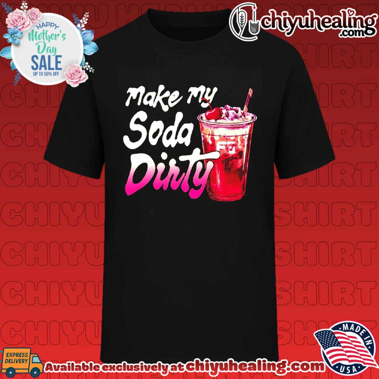 Make Mine Dirty Soda beverage shirt & hoodie