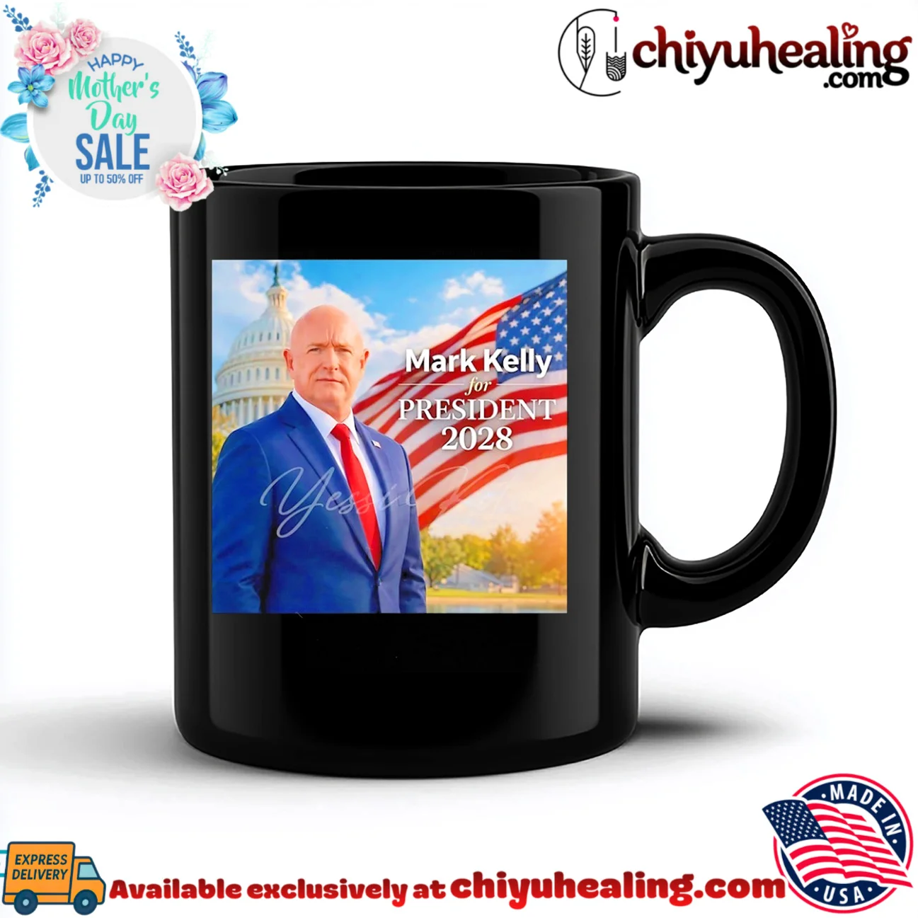 Mark Kelly for president 2028 promotional graphic masterpiece shirt & hoodie - The Fan Collection Mark Kelly for president 2028 promotional graphic