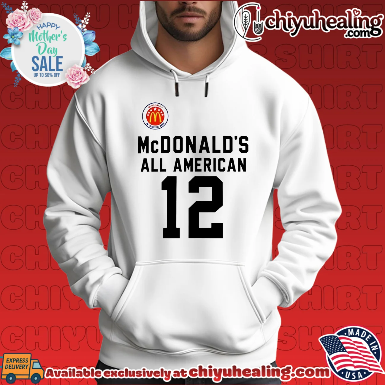 Mark Shapiro McDonalds All American 12 hype shirt & hoodie | Collector Series Mark Shapiro McDonalds All American 12 hype shirt & hoodie | Collector Series