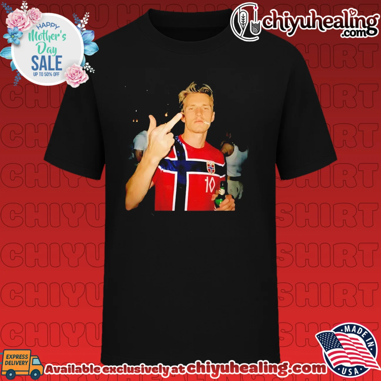 Martin Odegaard Norway National Football Team middle finger