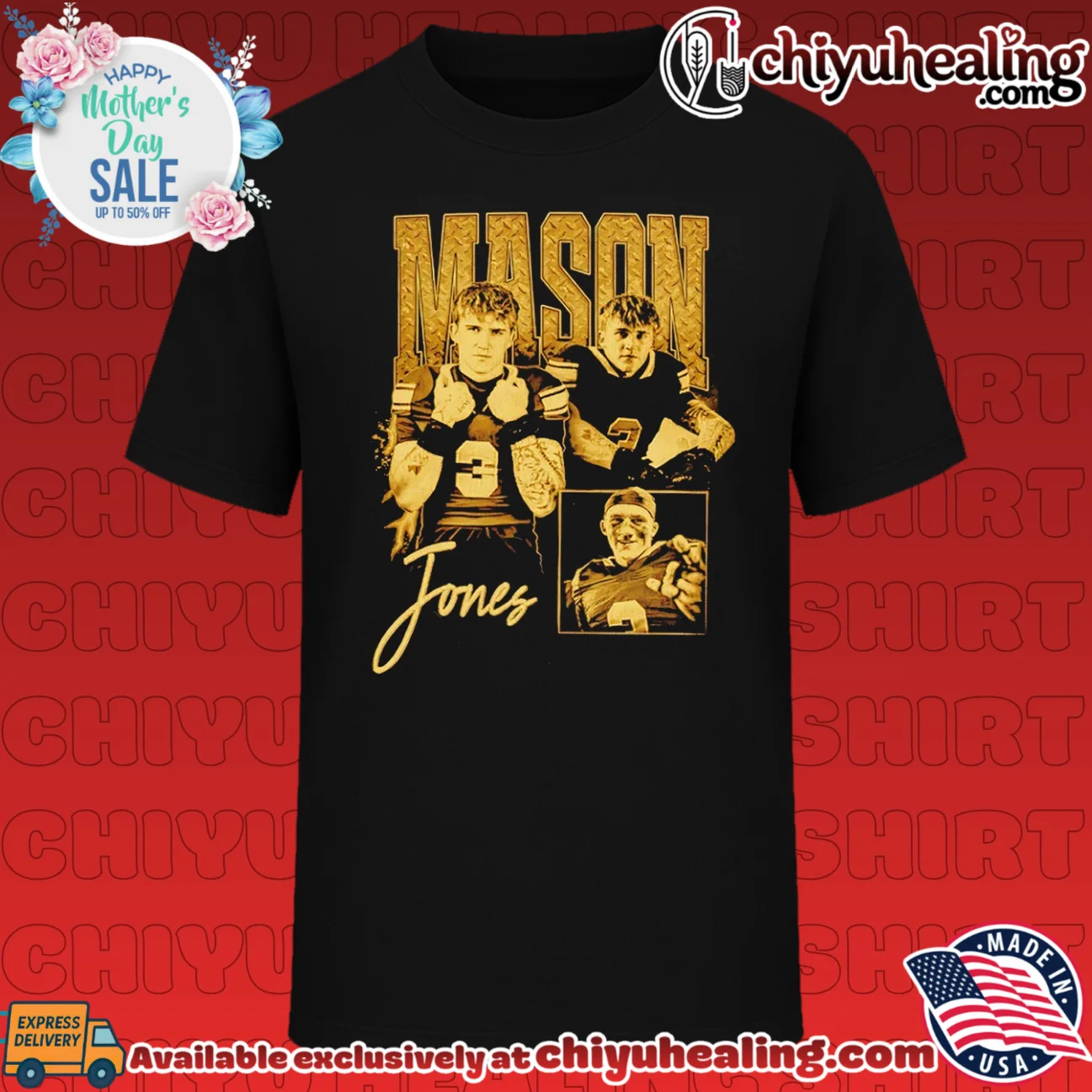 Mason Jones Football Tribute Sports Graphic shirt & hoodie