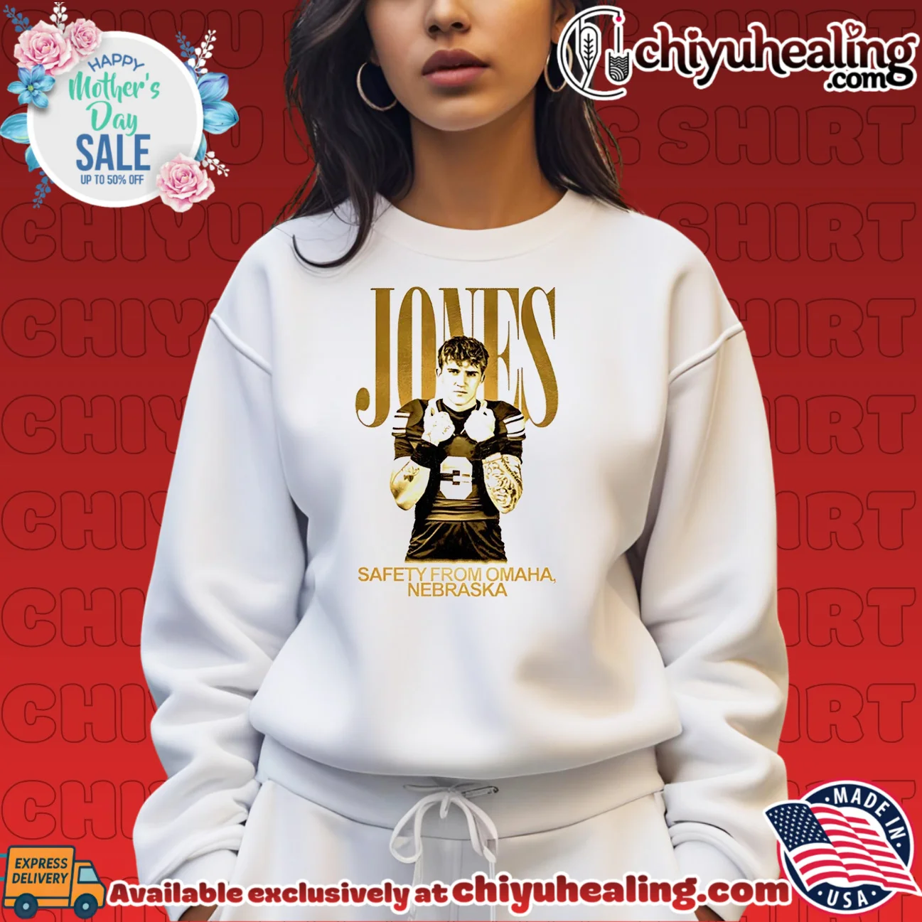 Mason Jones Nebraska Cornhuskers Safety from Omaha shirt & hoodie Mason Jones Nebraska Cornhuskers Safety from Omaha shirt & hoodie