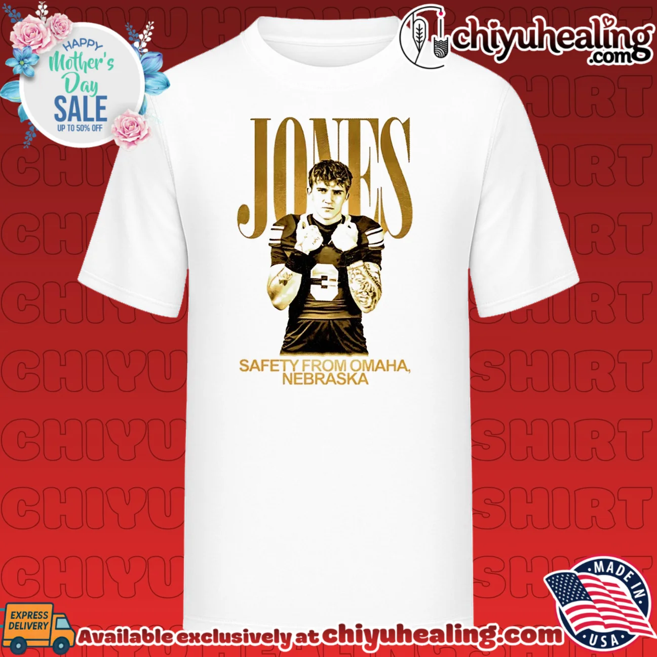 Mason Jones Nebraska Cornhuskers Safety from Omaha shirt & hoodie Mason Jones Nebraska Cornhuskers Safety from Omaha shirt & hoodie