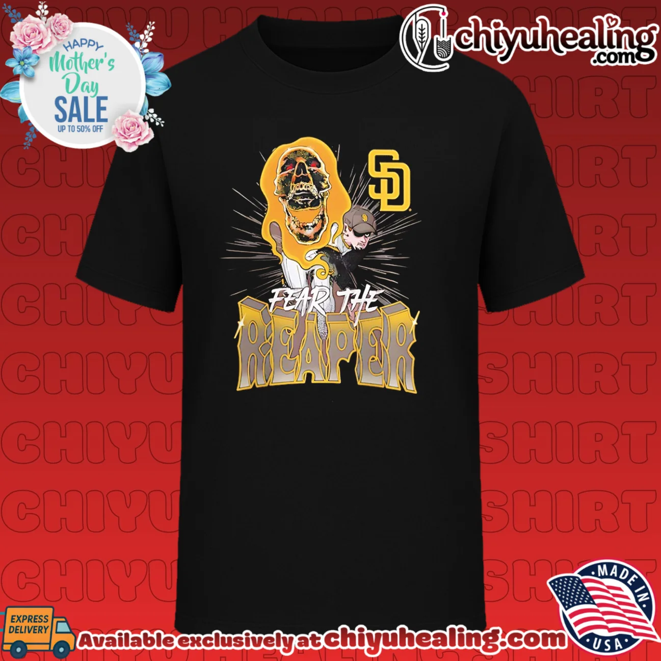 Mason Miller San Diego Padres Fear the Reaper shirt & hoodie