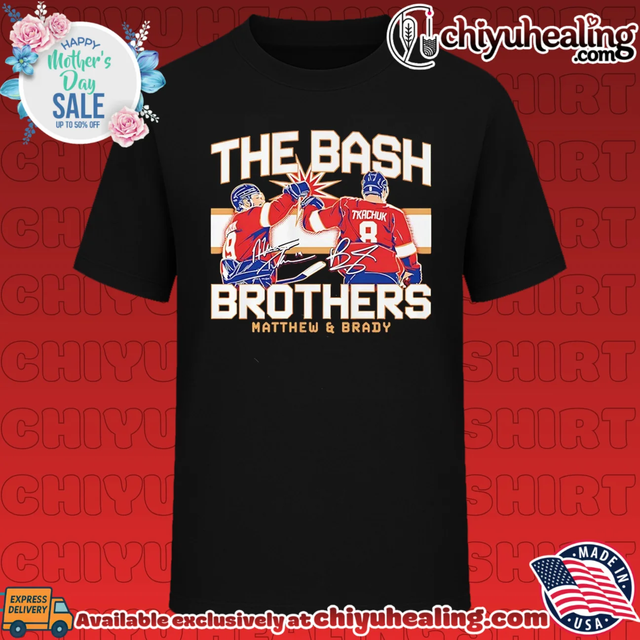 Matthew and Brady Tkachuk The Bash Brothers 2026 Stanley Cup Champions shirt & hoodie
