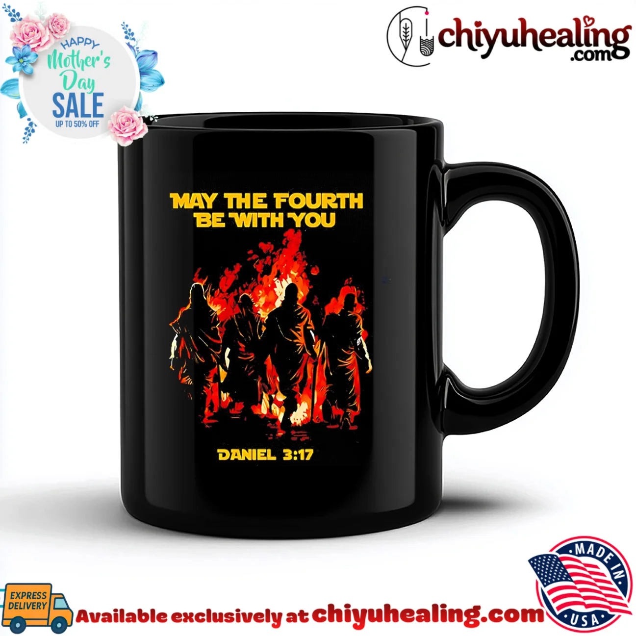 Maybe the fourth be with you Daniel 3-17 illustration original shirt & hoodie | Collector Series Maybe the fourth be with you Daniel 3-17 illustration