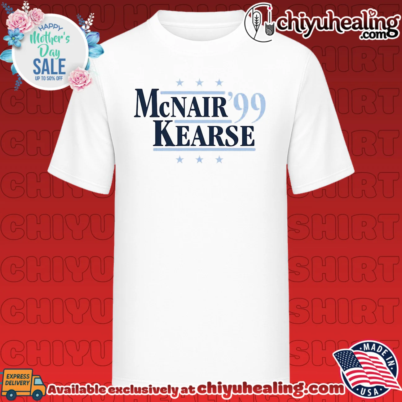 McNair and Kearse '99 Tennessee Titans NFL shirt & hoodie