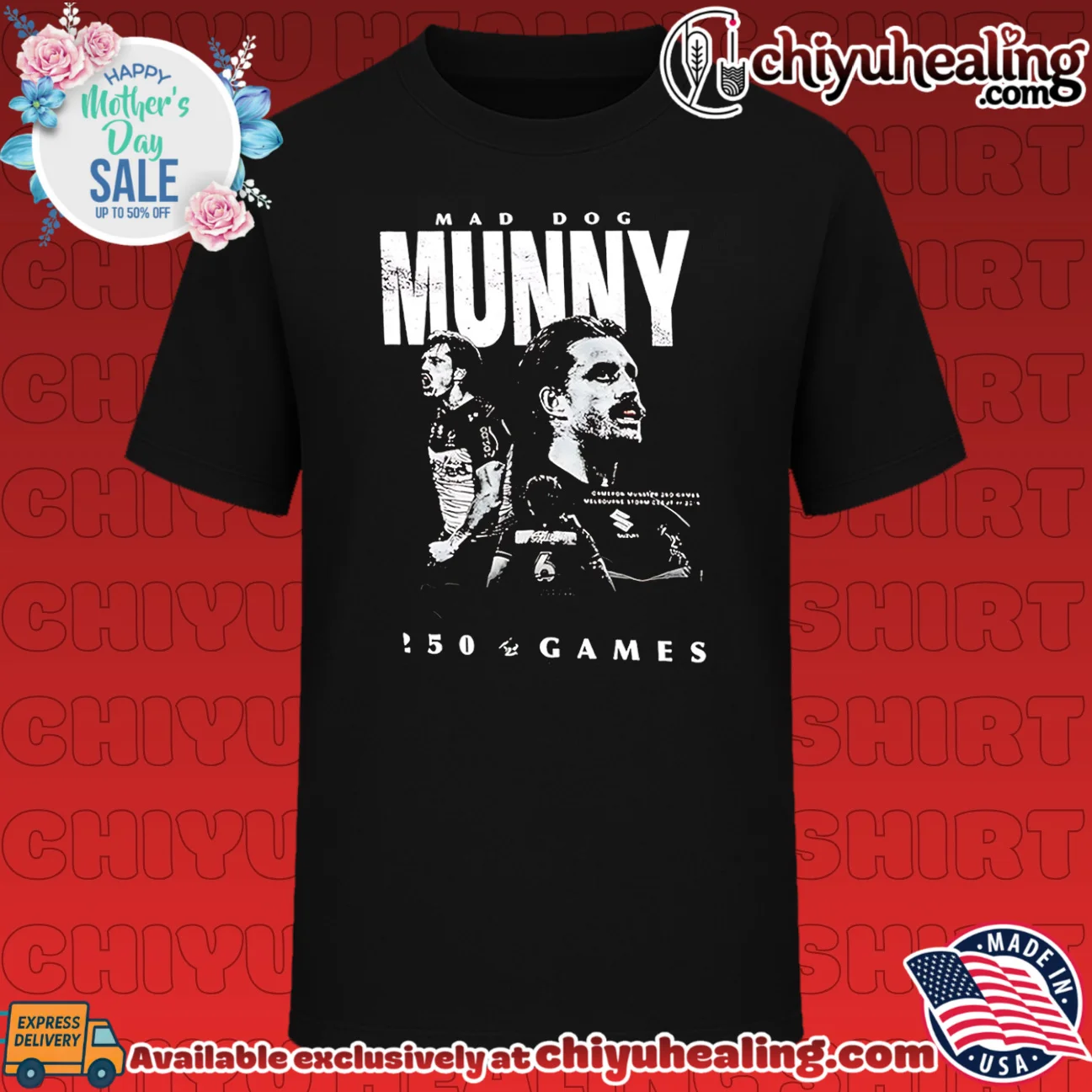 Melbourne Storm 2026 Cameron Munster 250 Games graphic shirt & hoodie