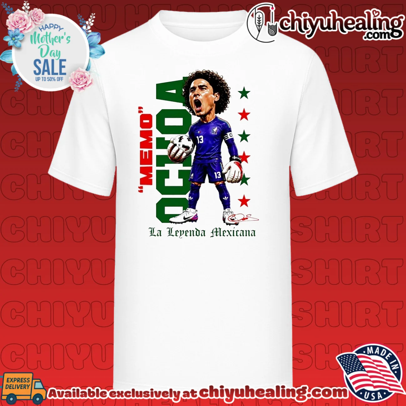 Memo Ochoa Mexico National Team La Leyenda Mexicana shirt & hoodie