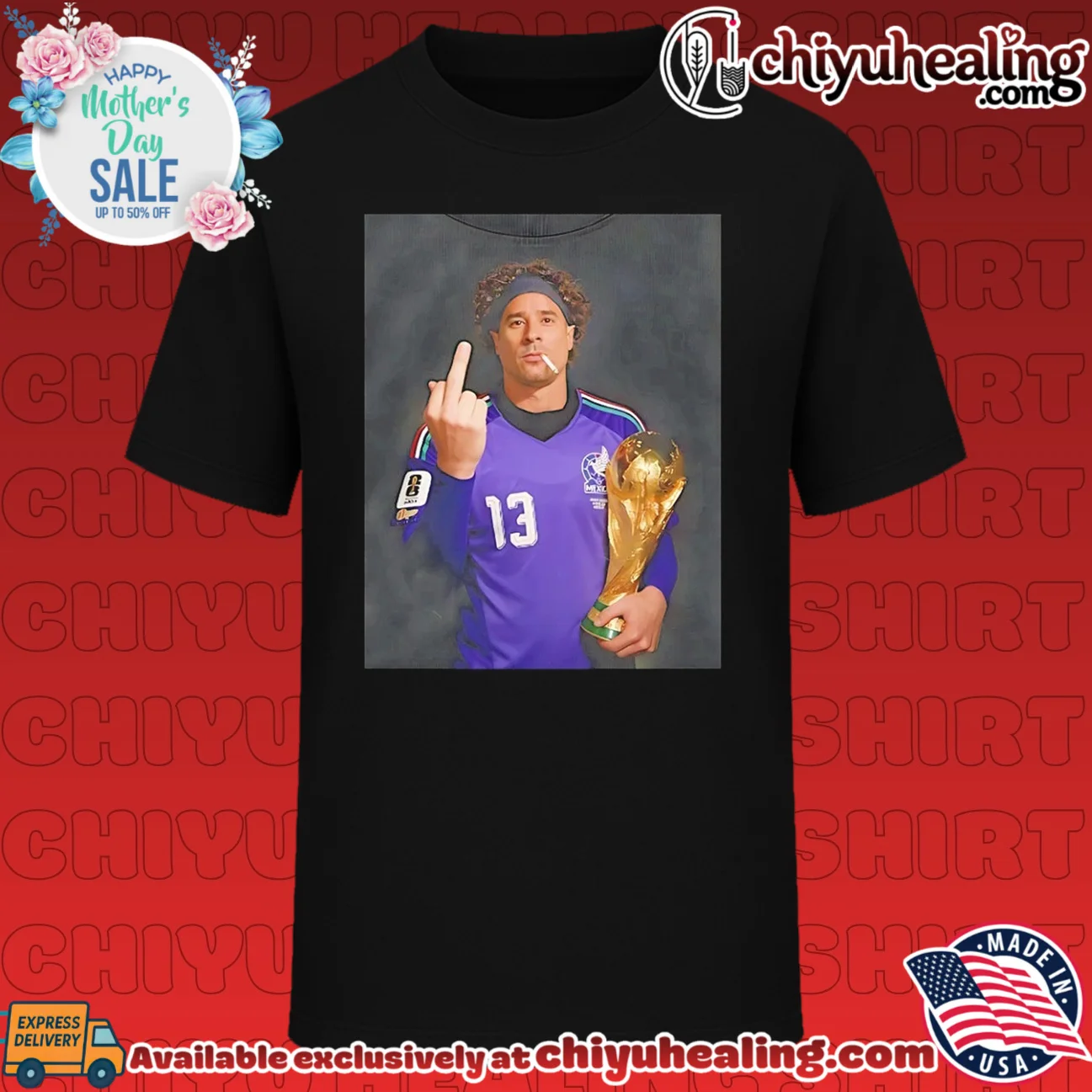 Memo Ochoa middle finger 2026 World Cup Champions trophy shirt & hoodie