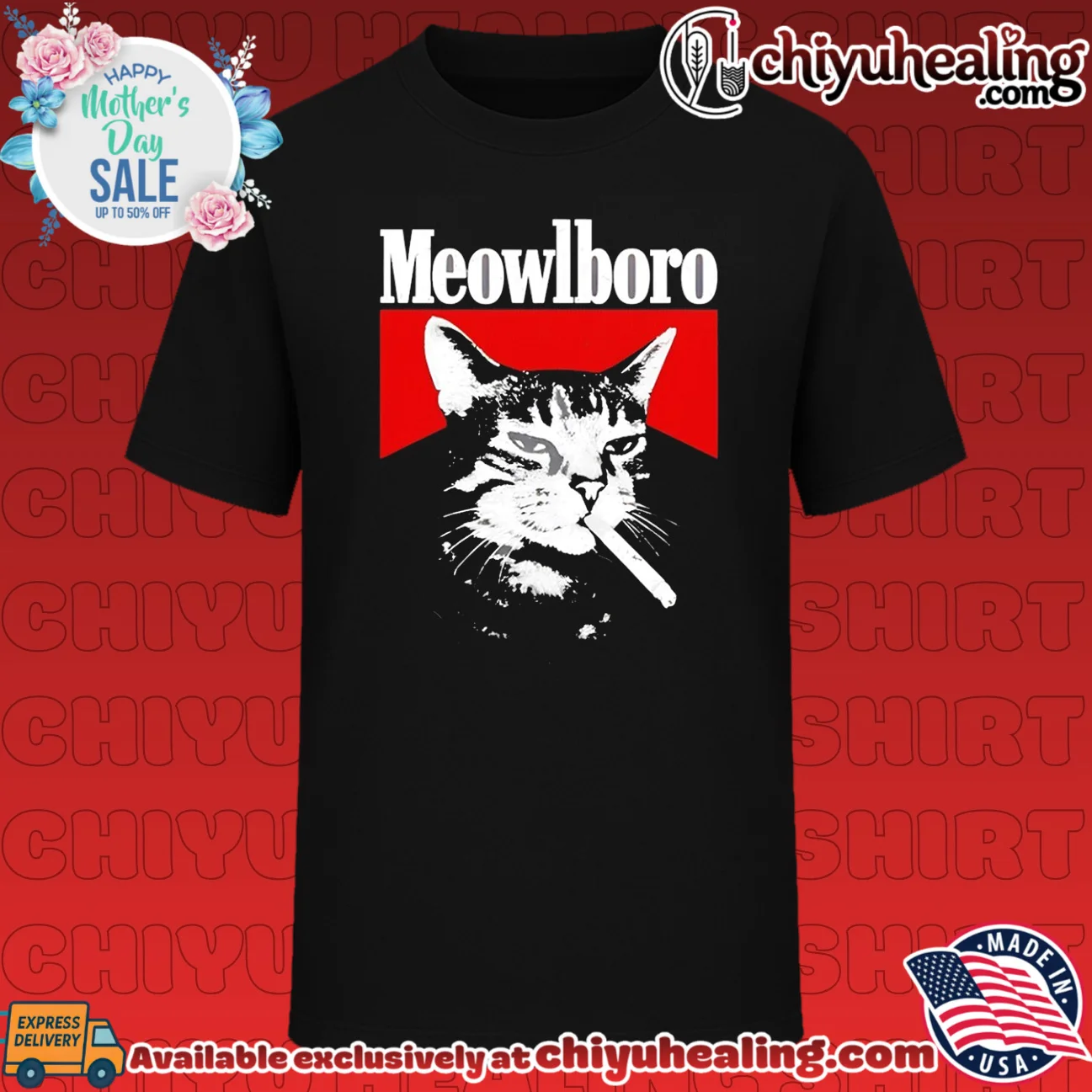 Meowlboro smoking meow cat