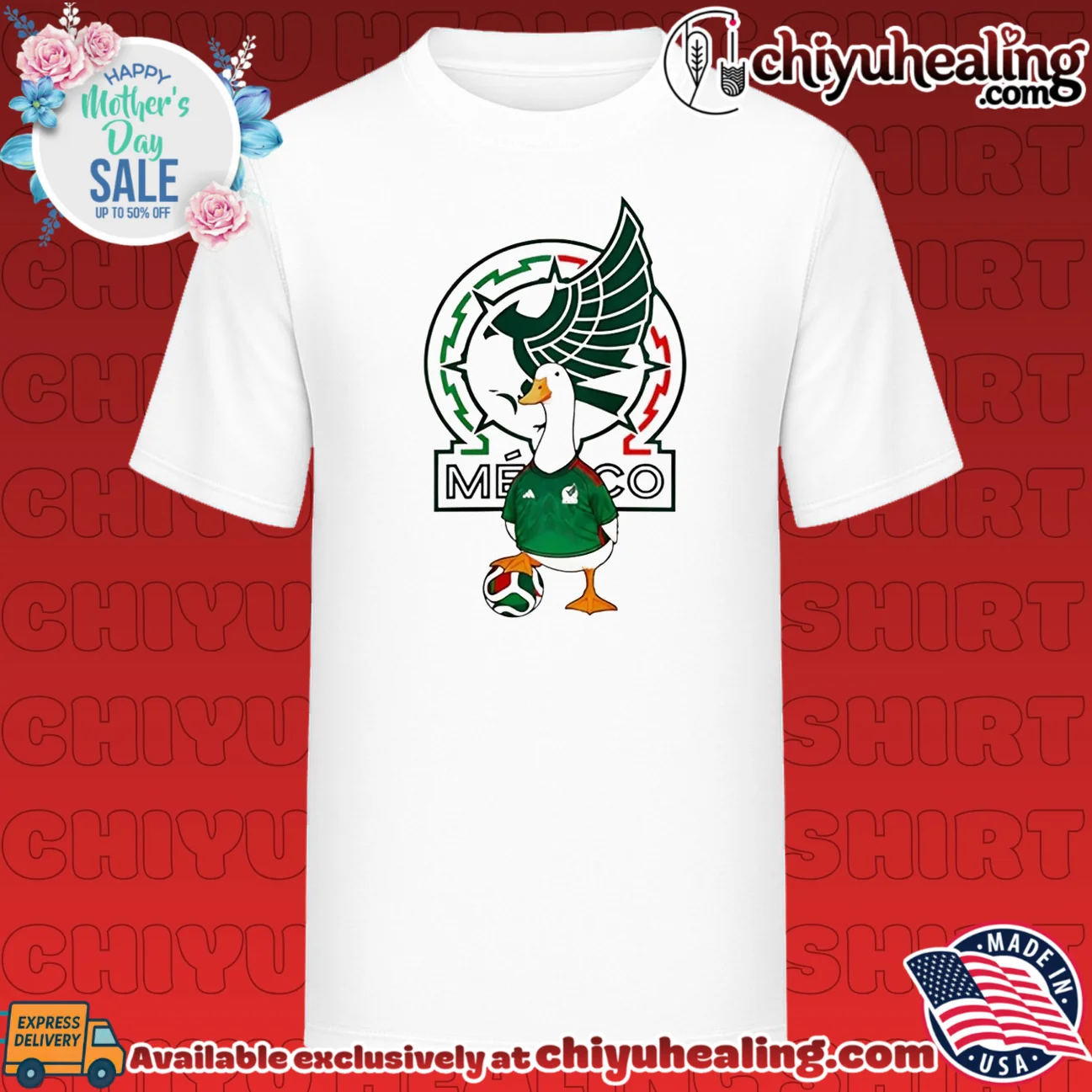 Merlin The Duck Mexico World Cup 2026 shirt & hoodie