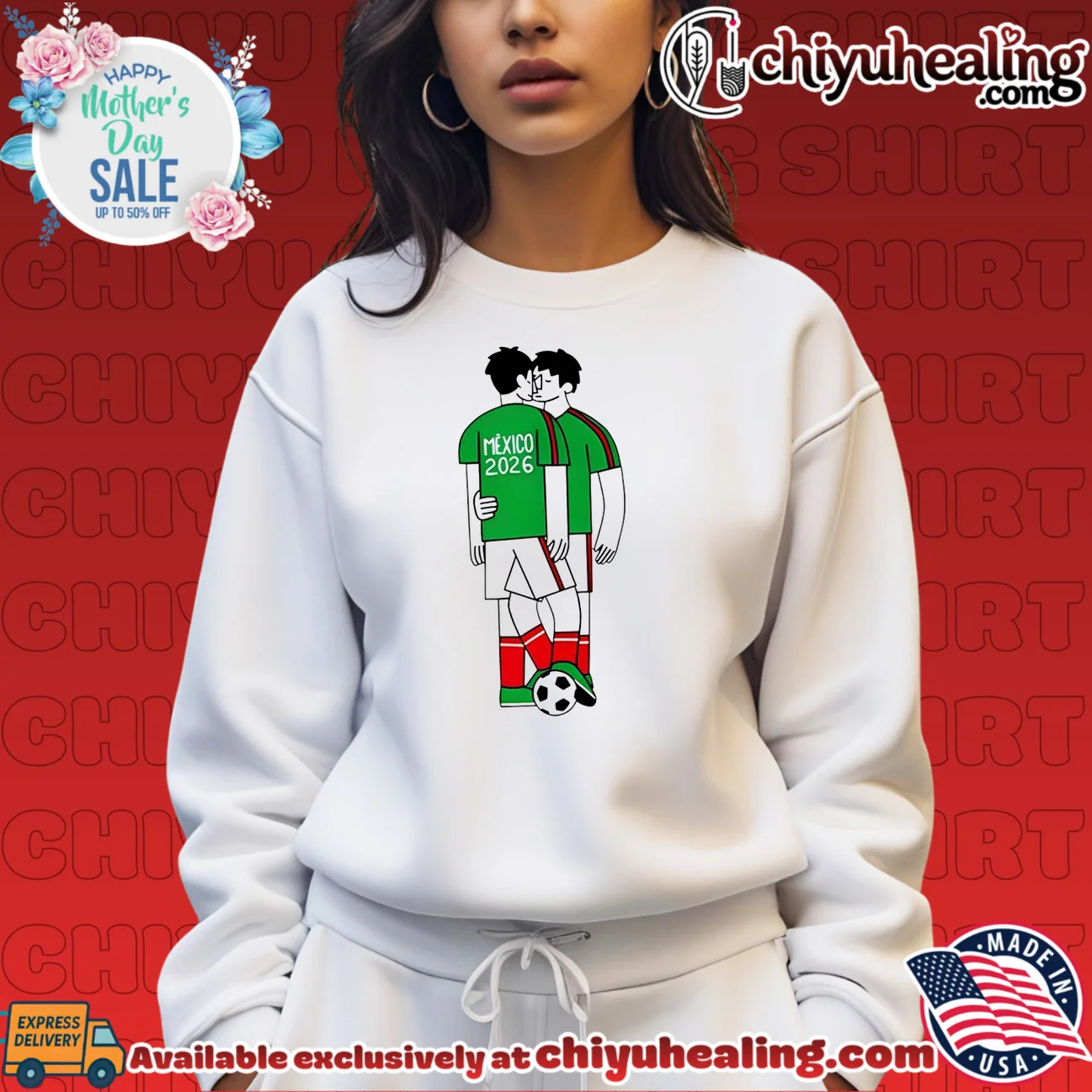Mexico 2026 Soccer Pride grail shirt & hoodie | Limited Stock Edition Mexico 2026 Soccer Pride
