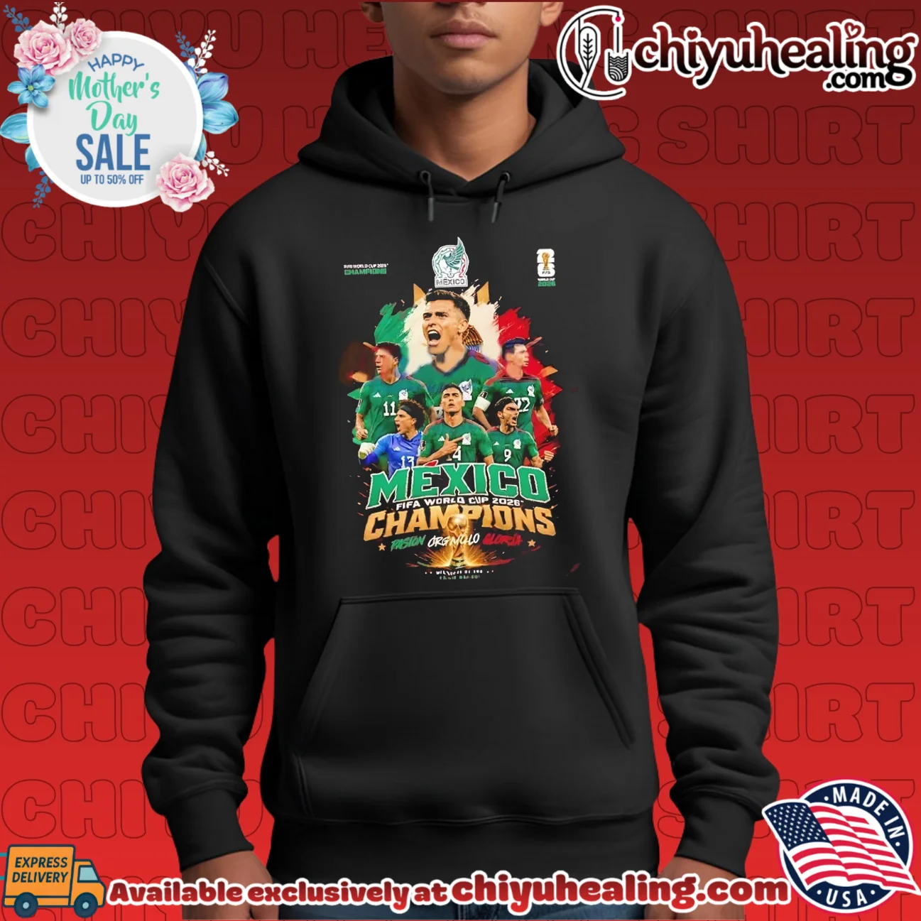 Mexico Champions FIFA World Cup 2026 shirt & hoodie Mexico Champions FIFA World Cup 2026 shirt & hoodie