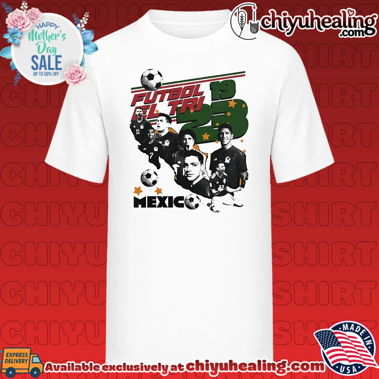 Mexico national soccer team futbol el tri 1923 vintage