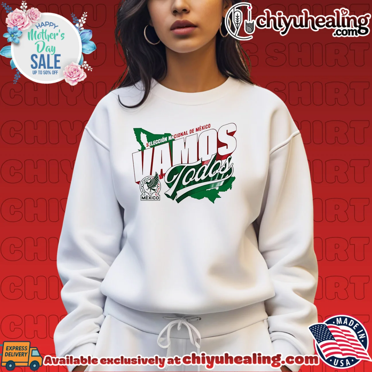 Mexico National Team Vamos Todos Country classic shirt & hoodie | Exclusive Fan Gear Mexico National Team Vamos Todos Country