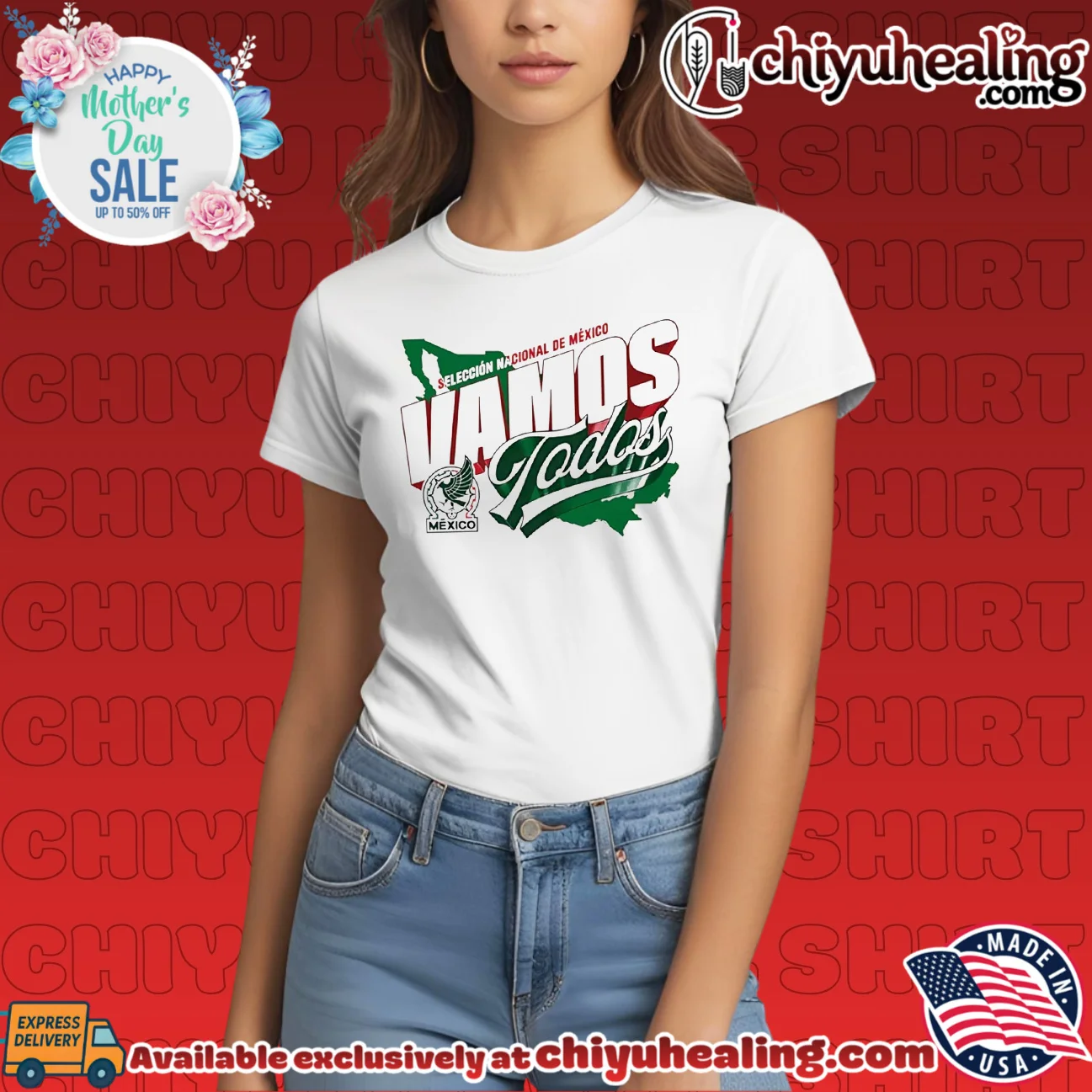 Mexico National Team Vamos Todos Country classic shirt & hoodie | Exclusive Fan Gear Mexico National Team Vamos Todos Country