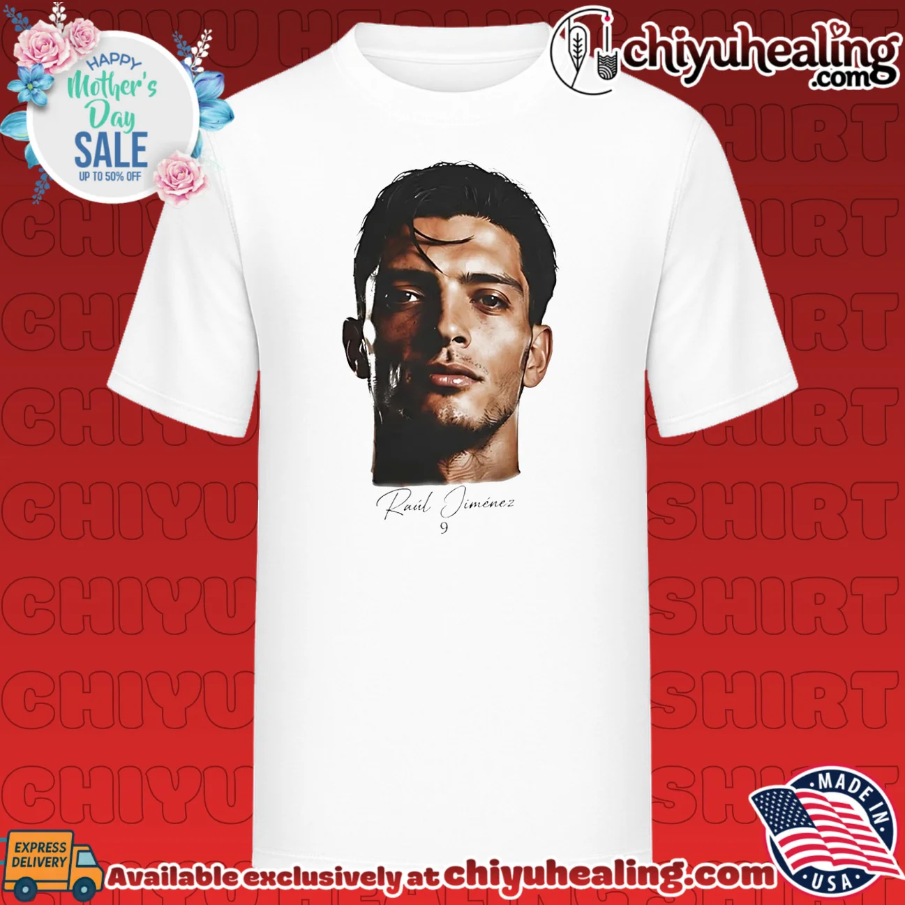 Mexico World Cup Raul Jimenez portrait