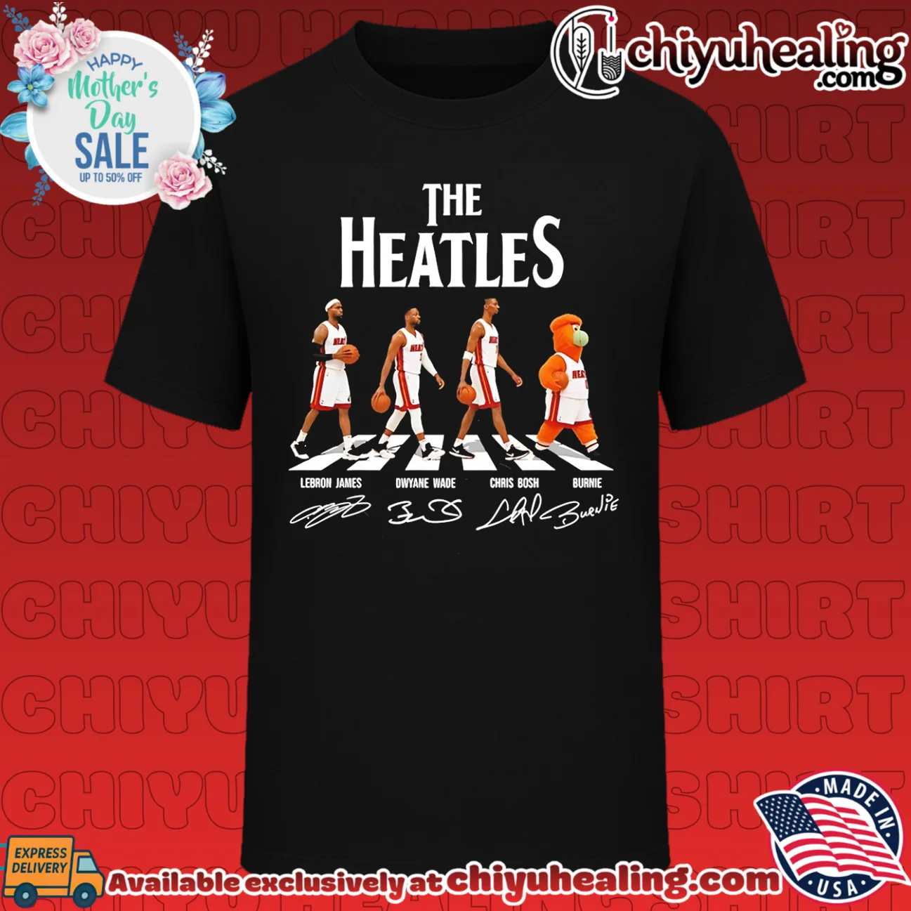 Miami Heat the Heatles Abbey Road signature