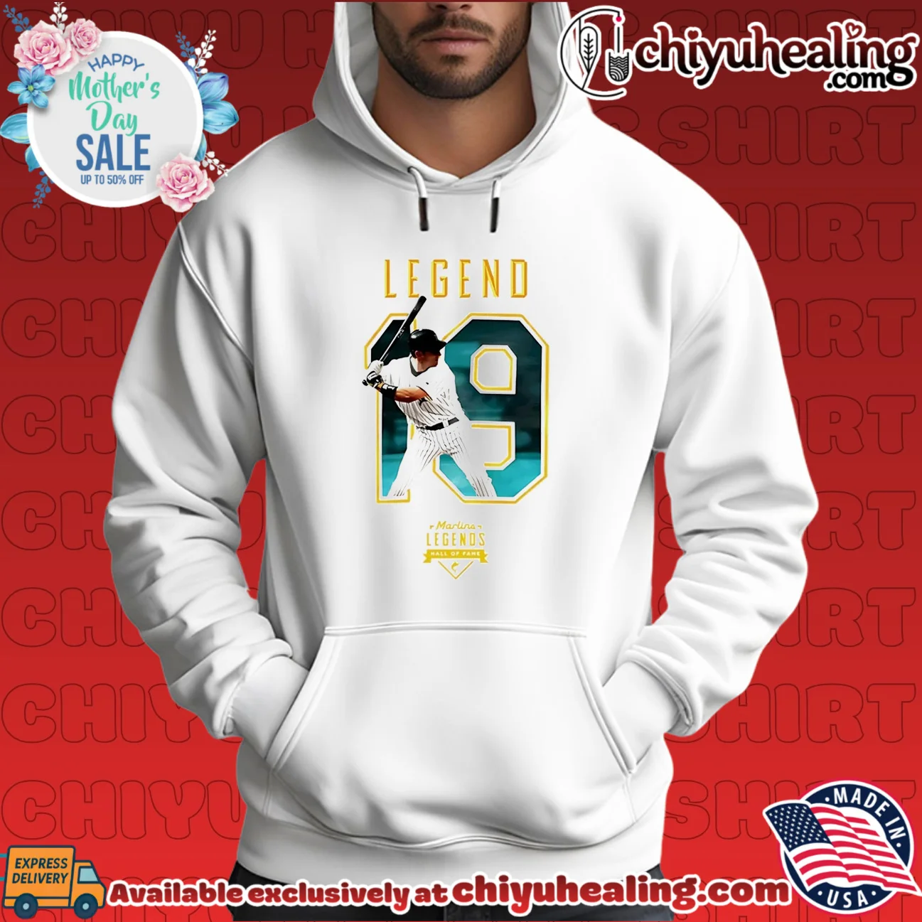 Miami Marlins 19 Legend Hall of Fame Baseball shirt & hoodie Miami Marlins 19 Legend Hall of Fame Baseball shirt & hoodie