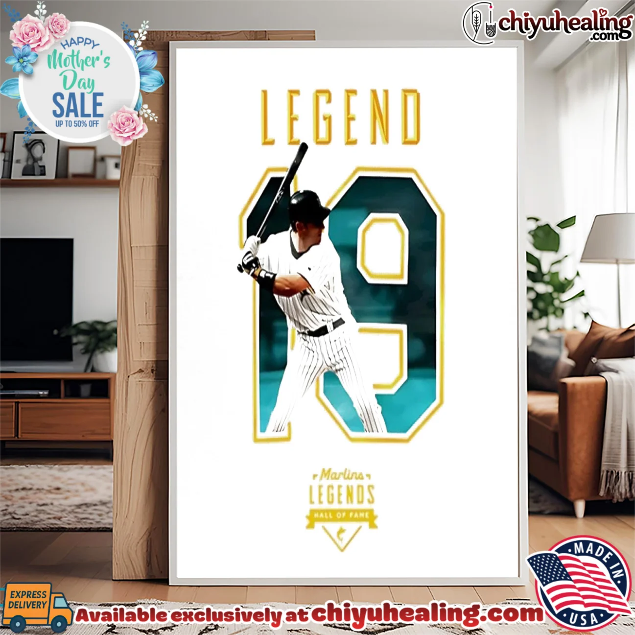 Miami Marlins 19 Legend Hall of Fame Baseball shirt & hoodie Miami Marlins 19 Legend Hall of Fame Baseball shirt & hoodie