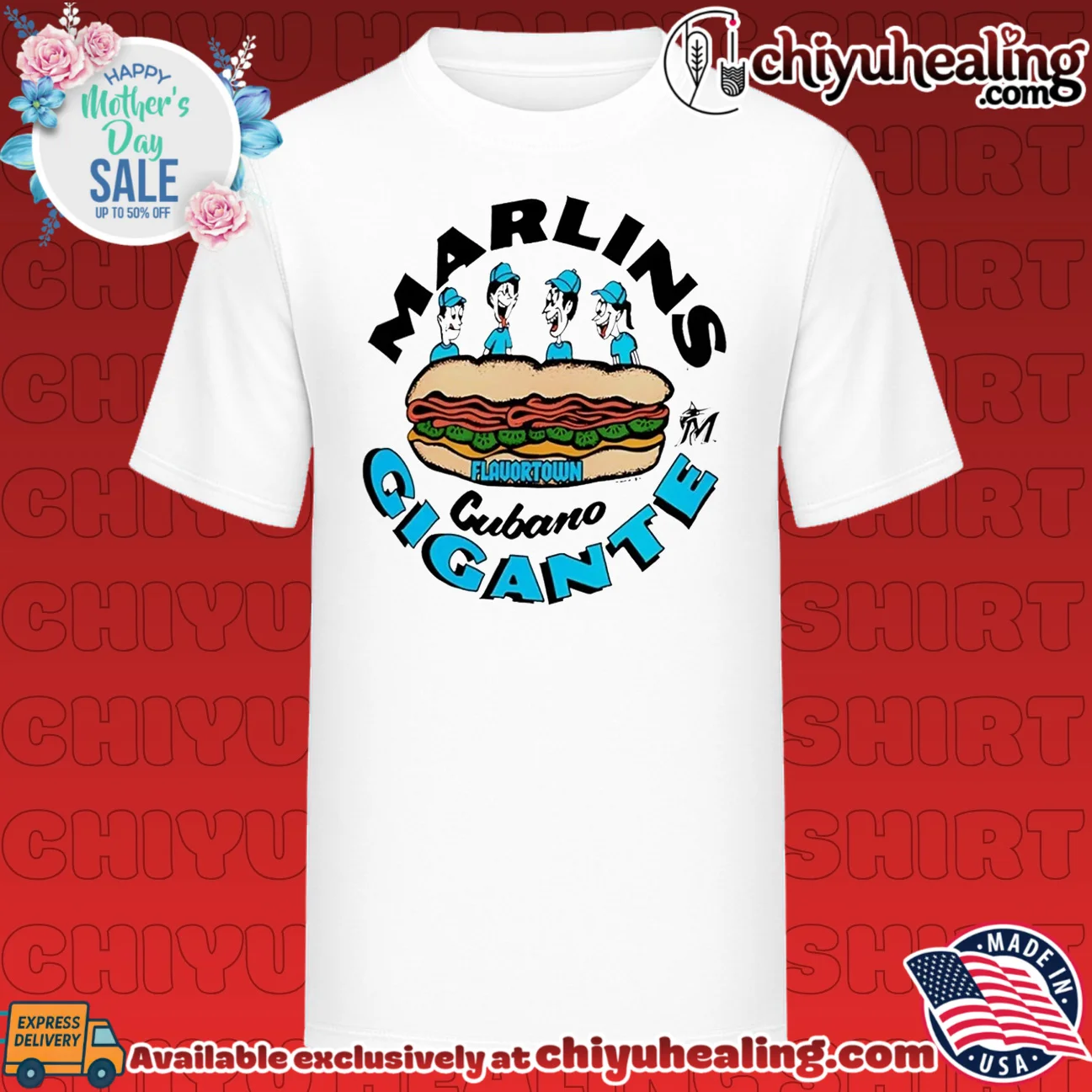 Miami Marlins Cubano Gigante food