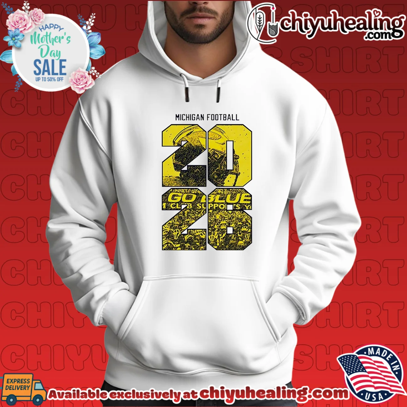 Michigan Football 2026 Go Blue NCAA shirt & hoodie Michigan Football 2026 Go Blue NCAA shirt & hoodie