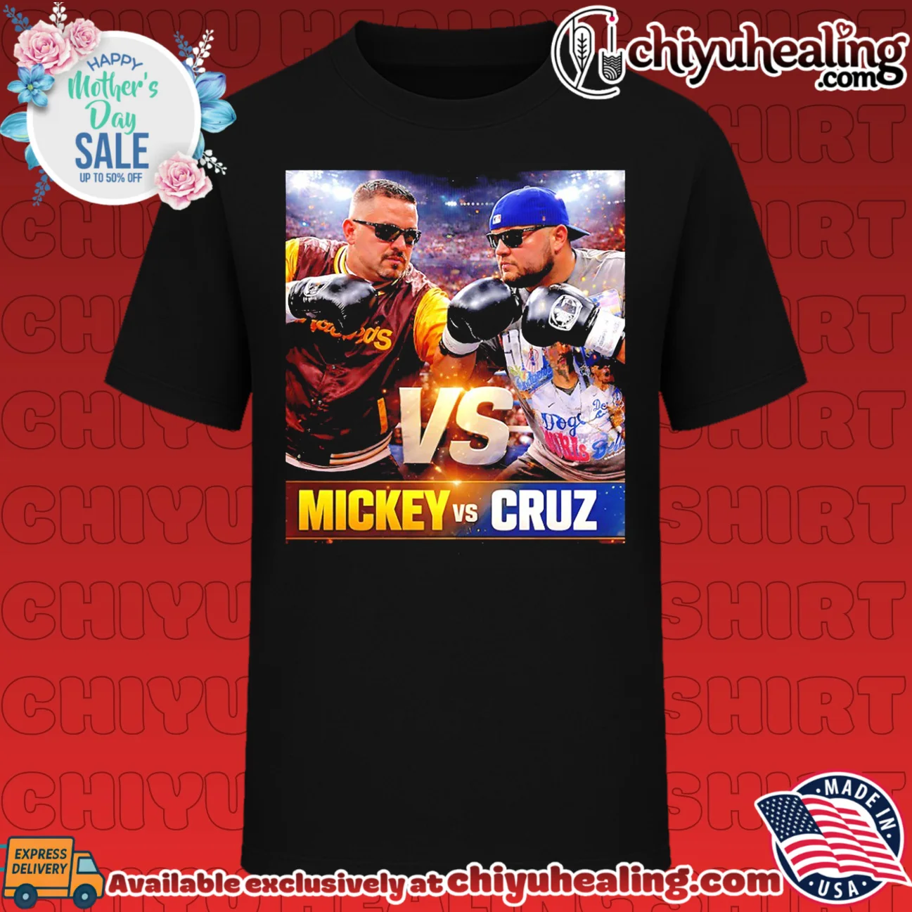 Mickey vs Cruz poster