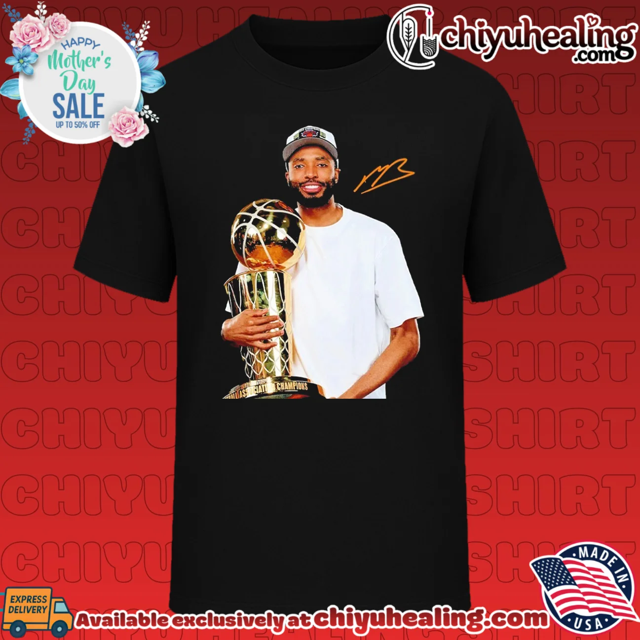 Mikal Bridges New York Knicks World Champions 2025-2026 trophy signature