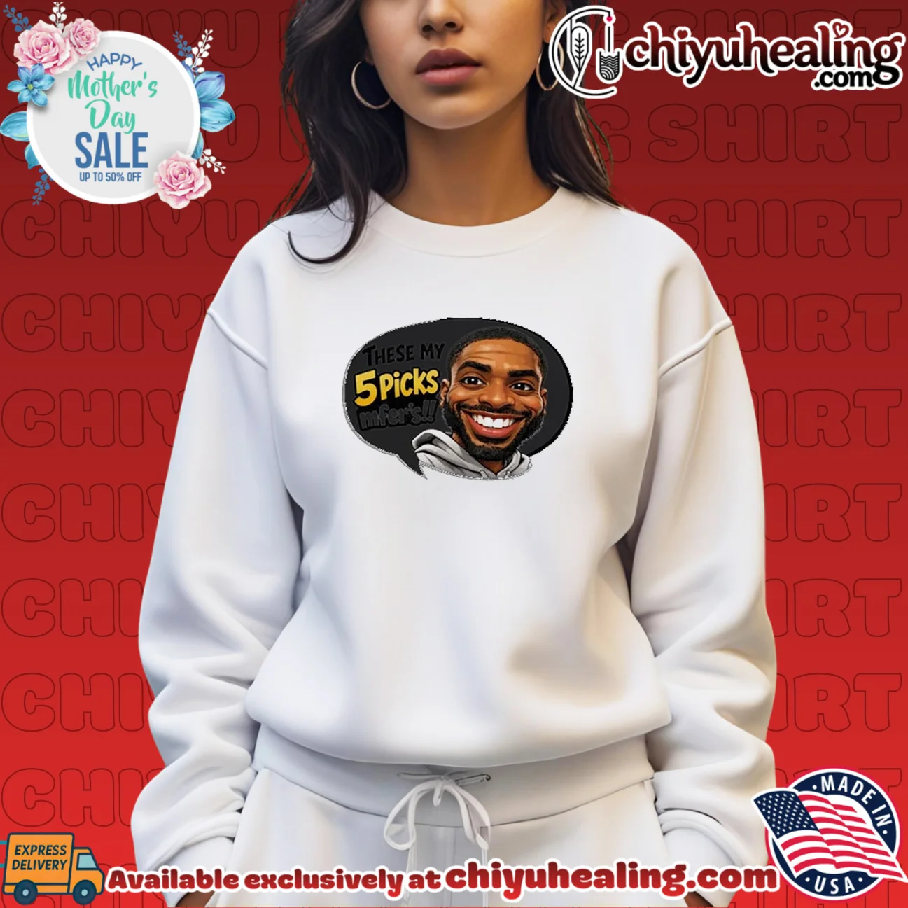 Mikal Bridges these my 5 picks caricature ultimate shirt & hoodie | Official Style Drop Mikal Bridges these my 5 picks caricature