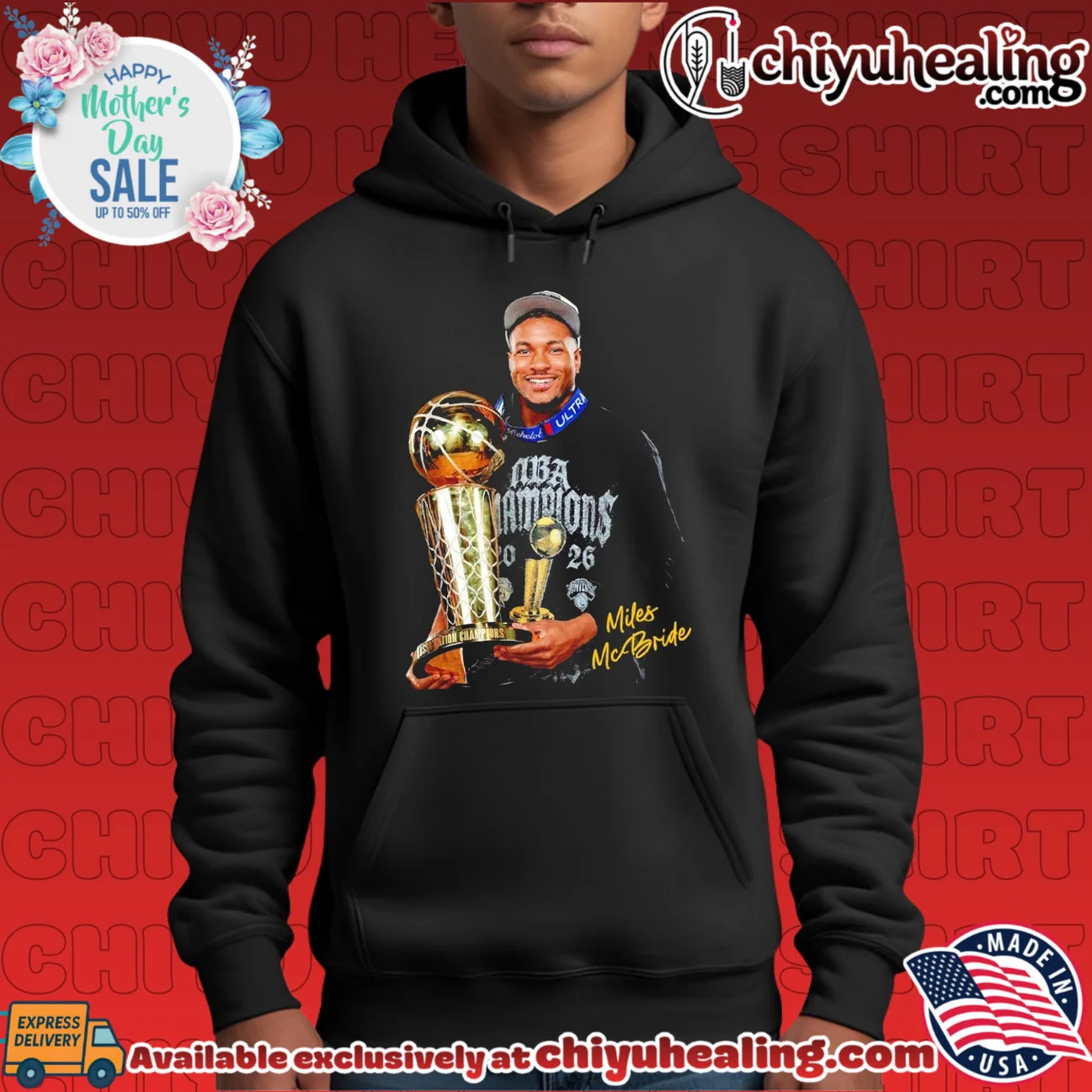 Miles Mcbride New York Knicks World Champions 2025-2026 trophy signature limited shirt & hoodie | Aesthetic Apparel Miles Mcbride New York Knicks World Champions 2025-2026 trophy signature limited shirt & hoodie | Aesthetic Apparel