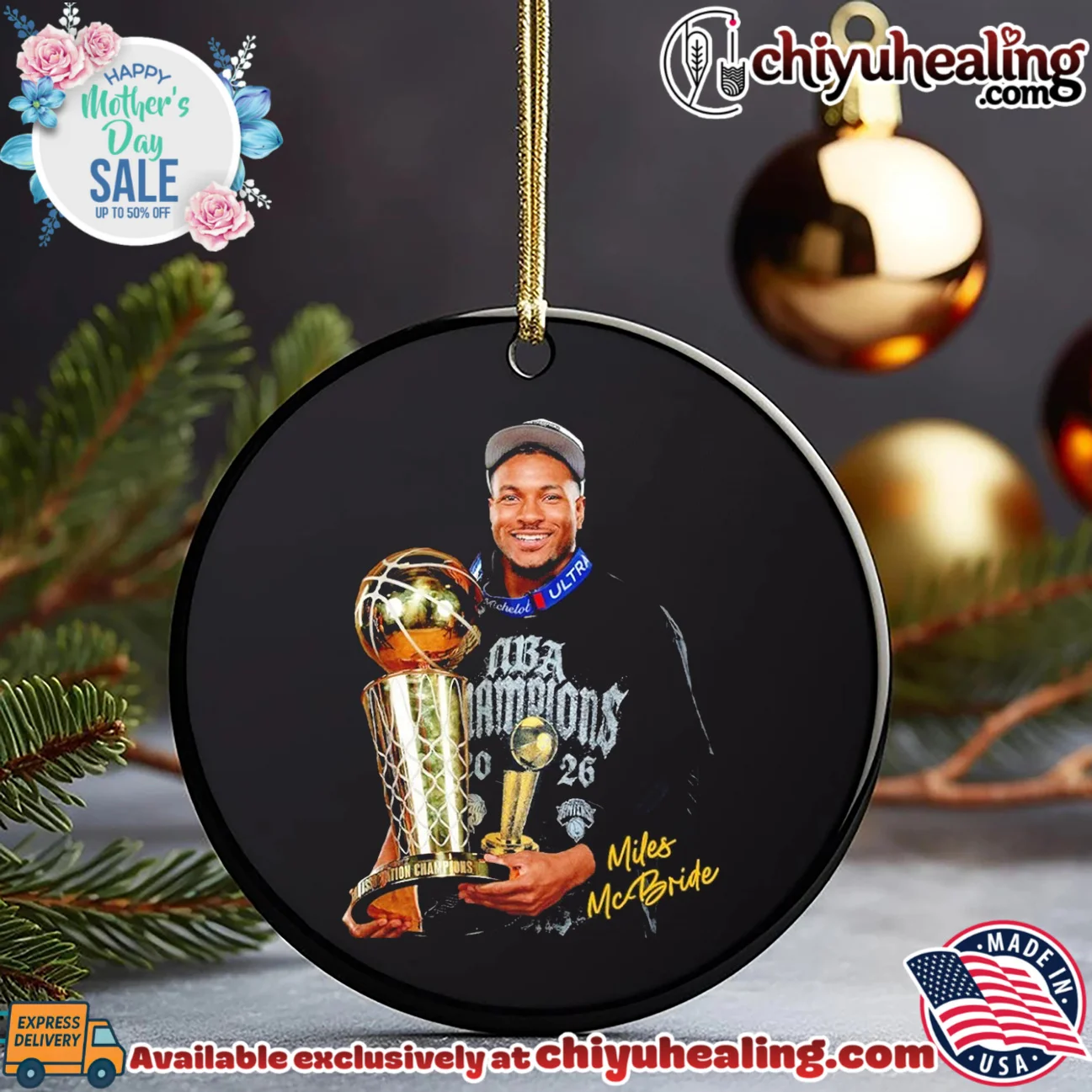 Miles Mcbride New York Knicks World Champions 2025-2026 trophy signature limited shirt & hoodie | Aesthetic Apparel Miles Mcbride New York Knicks World Champions 2025-2026 trophy signature